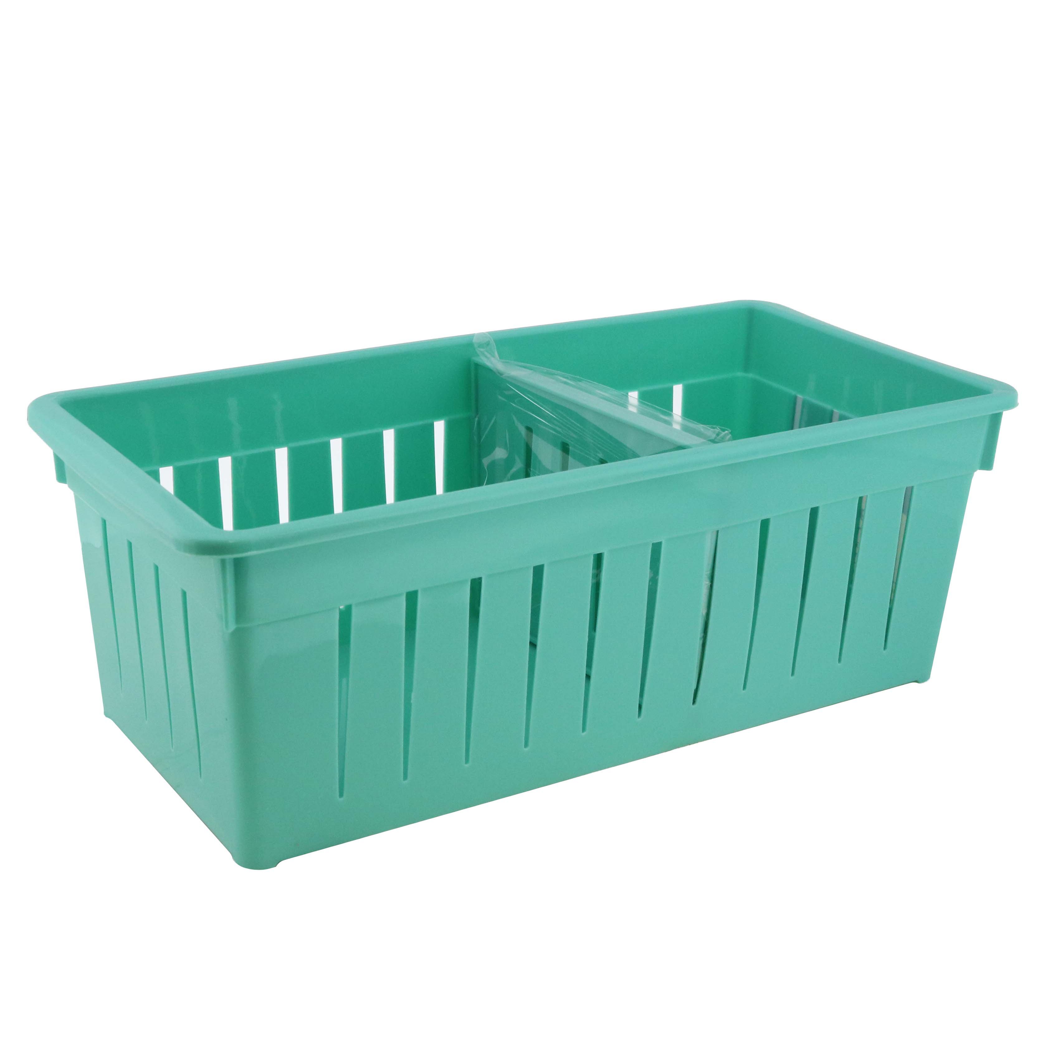 Home Concepts Mint Tall Storage Basket with Dividers Shop Storage & Organization at HEB