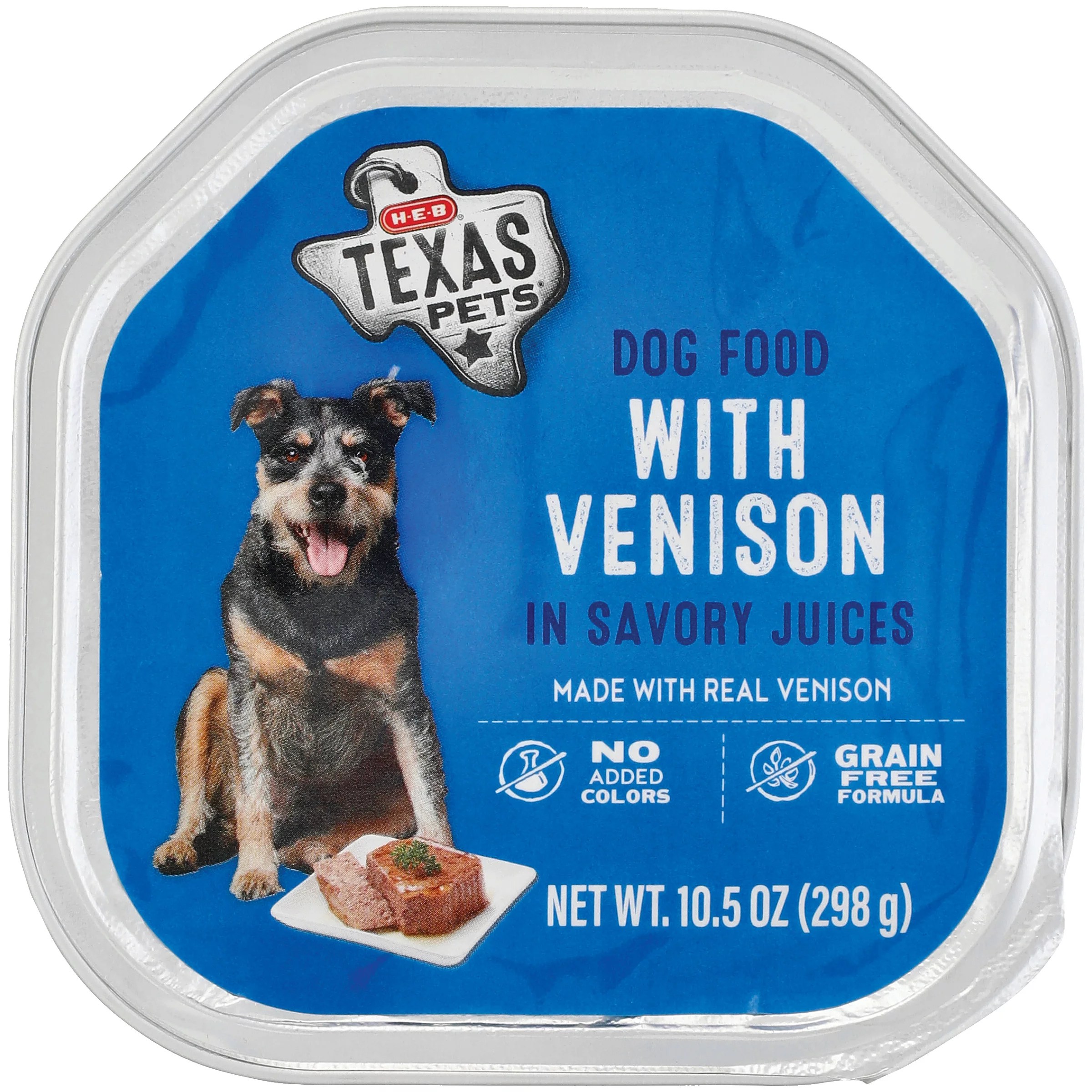 HEB Texas Pets Venison in Savory Juices Wet Dog Food Shop Dogs at HEB
