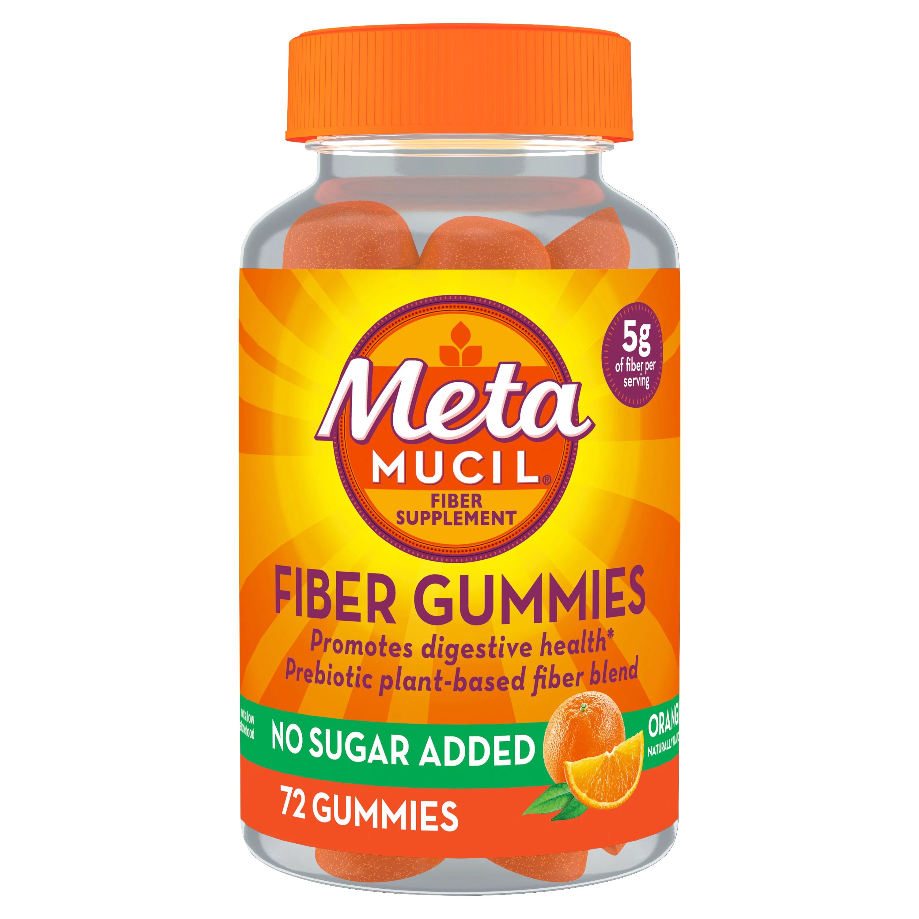 Metamucil Fiber Gummies Orange Flavor Shop Medicines & Treatments at HEB