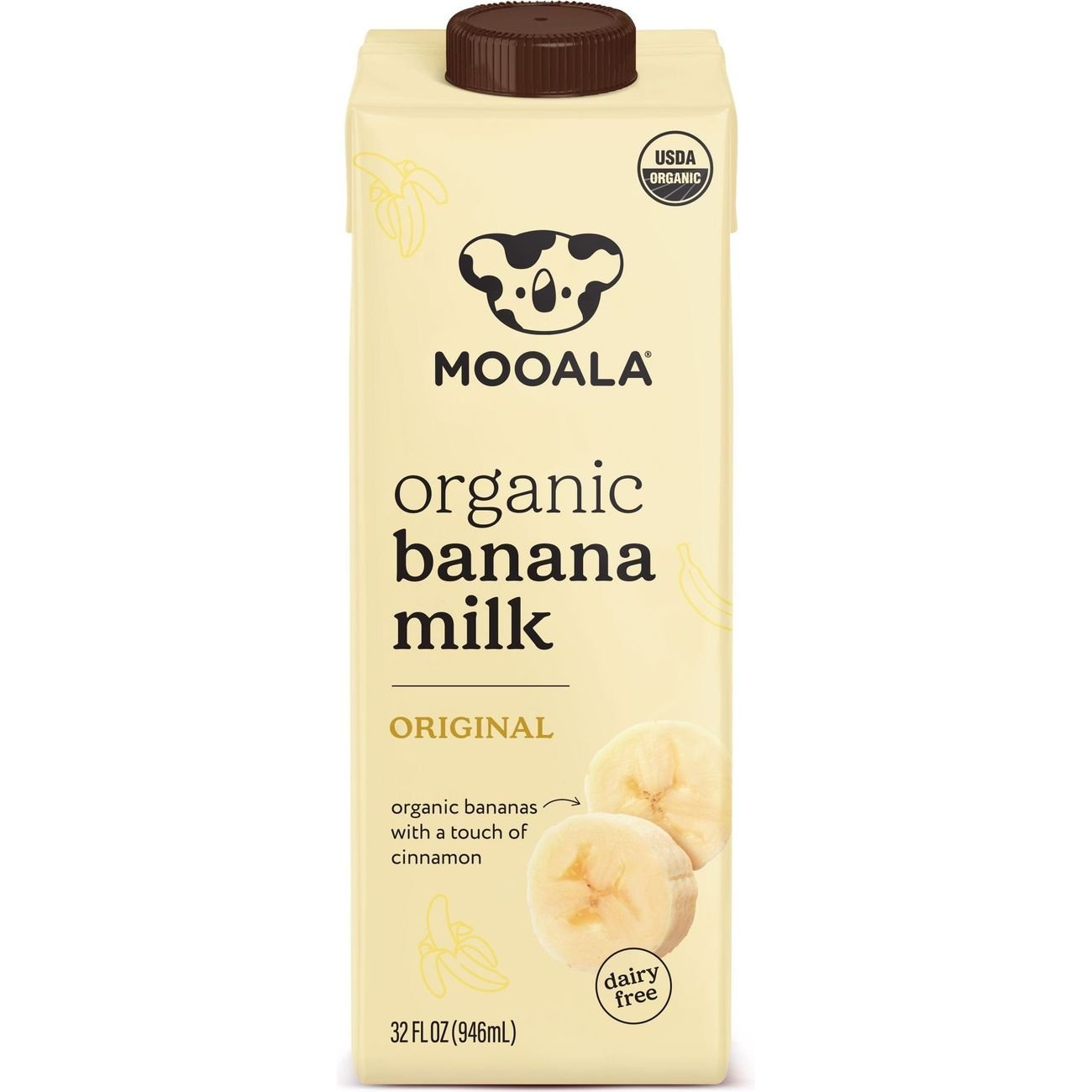 Mooala Organic PlantBased Banana Milk Original Shop Milk at HEB