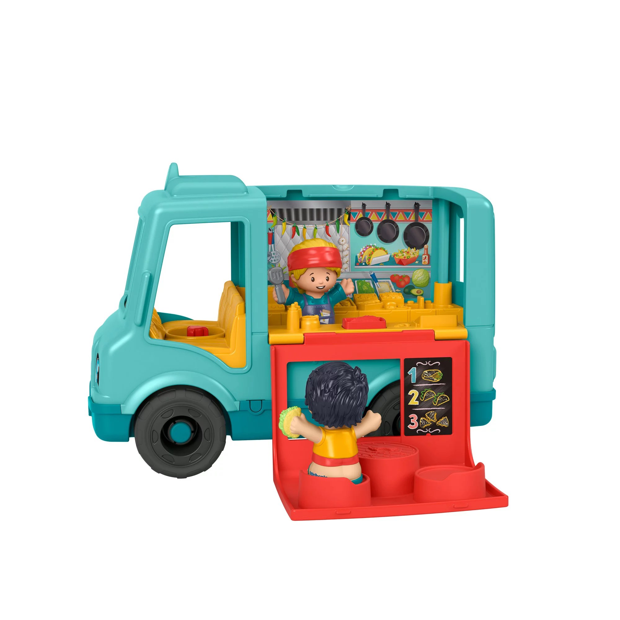 FisherPrice Little People Serve It Up Food Truck Playset Shop Toys