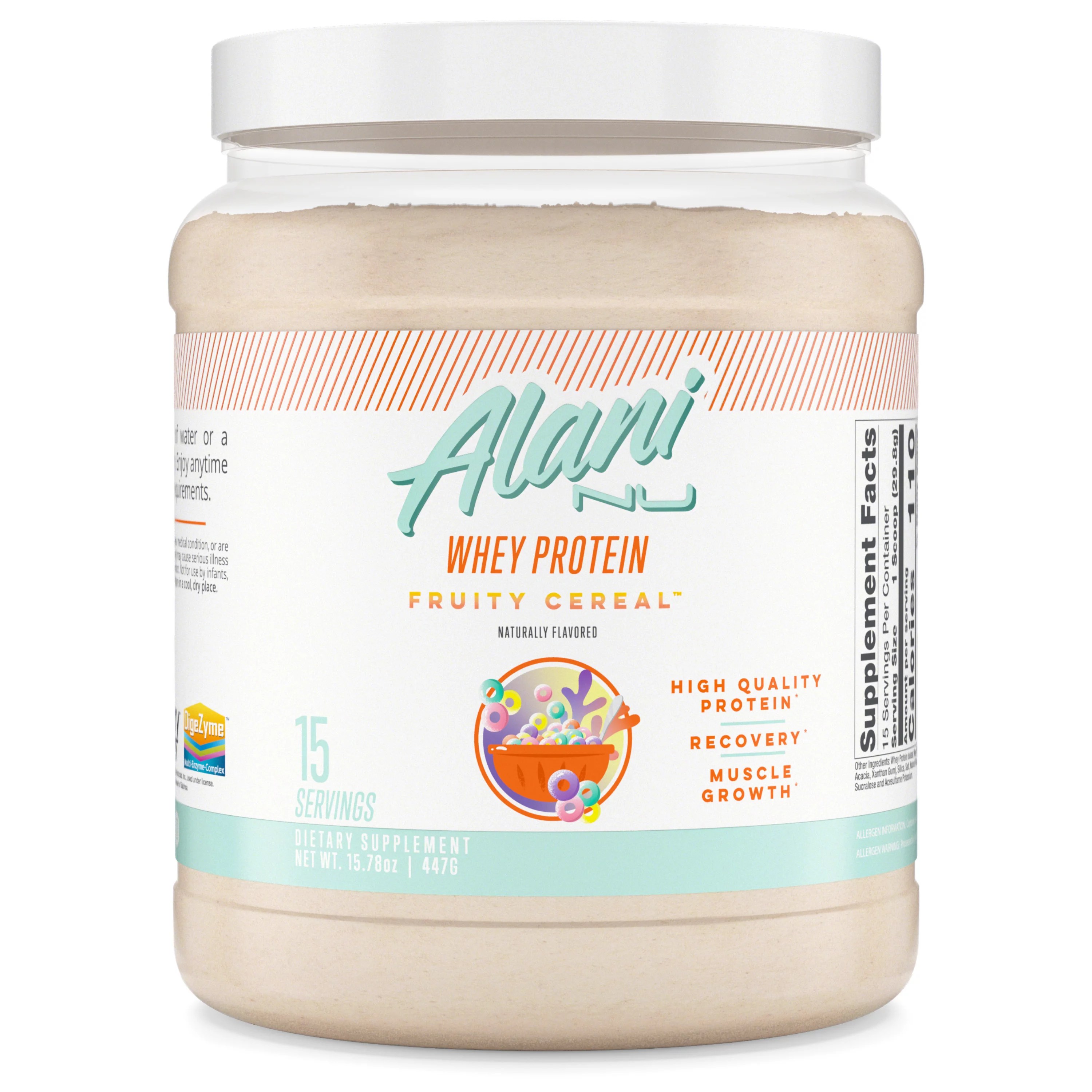 Alani Nu Whey Protein Fruity Cereal Shop Diet & Fitness at HEB