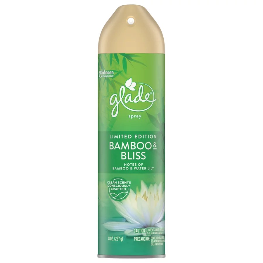 Glade Bamboo & Bliss Air Freshener Spray Shop Air Fresheners at HEB