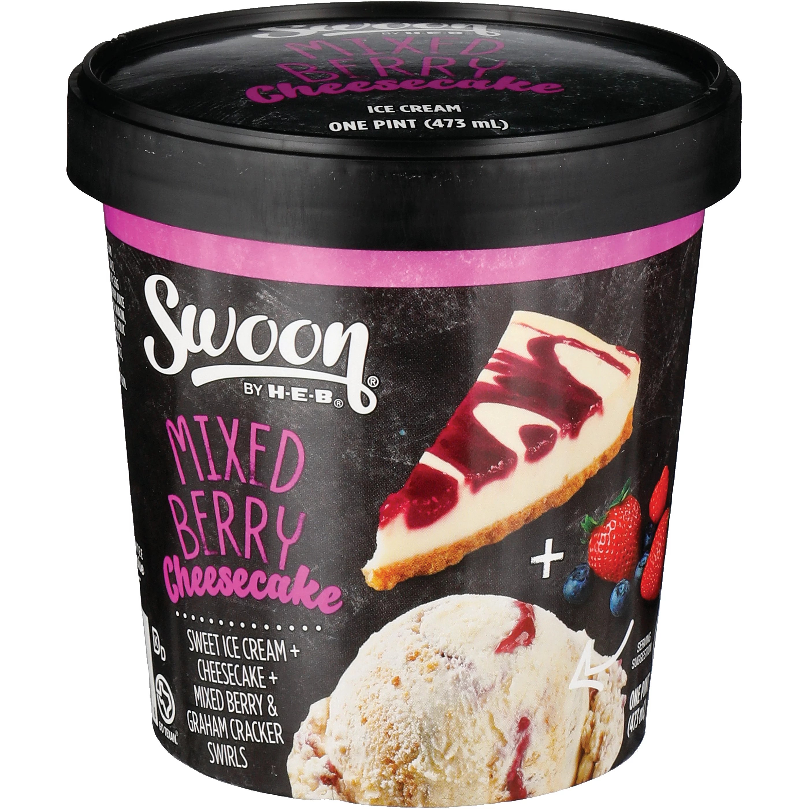 Swoon by HEB Mixed Berry Cheesecake Ice Cream Shop Ice Cream & Treats at HEB
