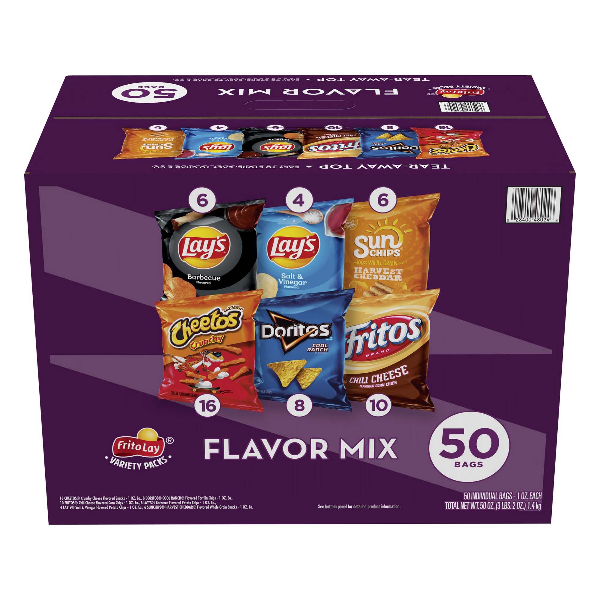 Frito Lay Flavor Variety Pack Shop Snacks & Candy at HEB