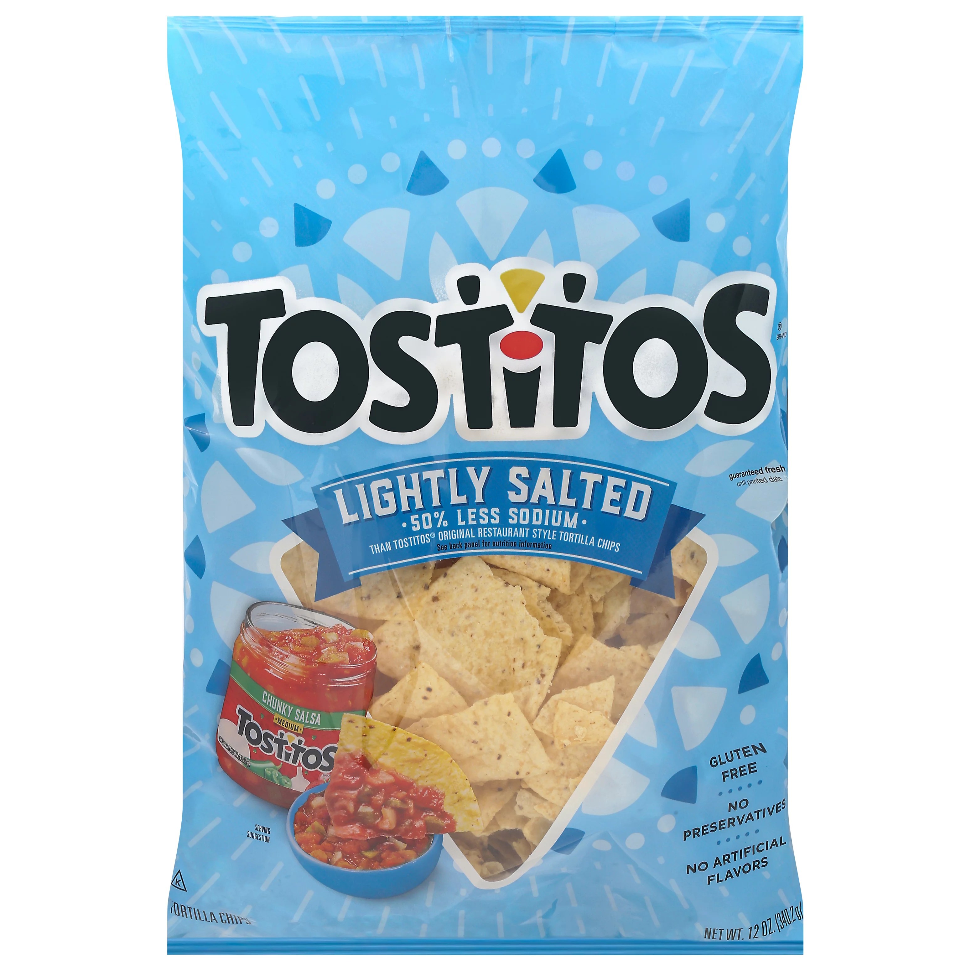 Tostitos Lightly Salted Tortilla Chips Shop Snacks & Candy at HEB