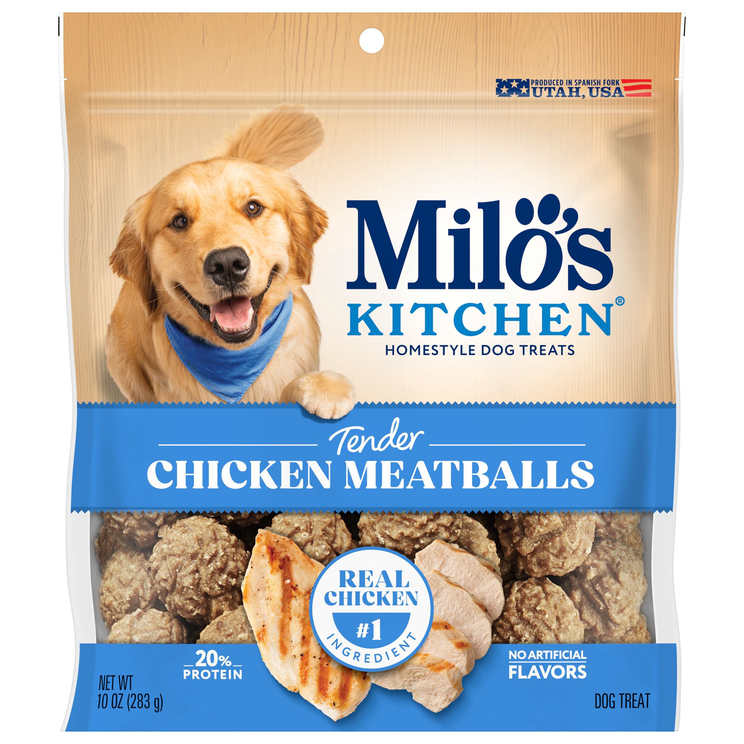 Milo's Kitchen Kitchen Chicken Meatballs Shop Dogs at HEB