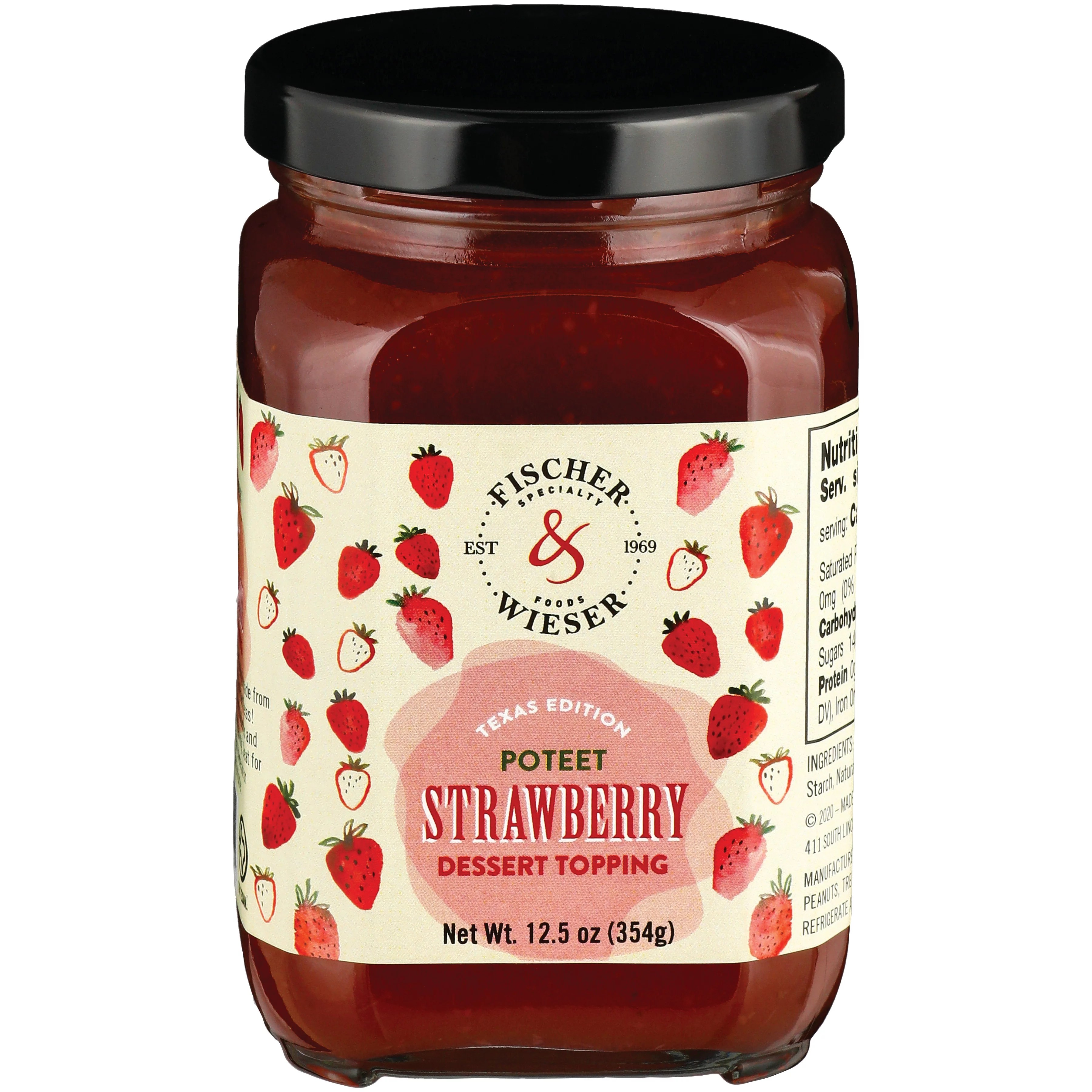 Fischer & Wieser Poteet Strawberry Dessert Topping Shop Ice Cream
