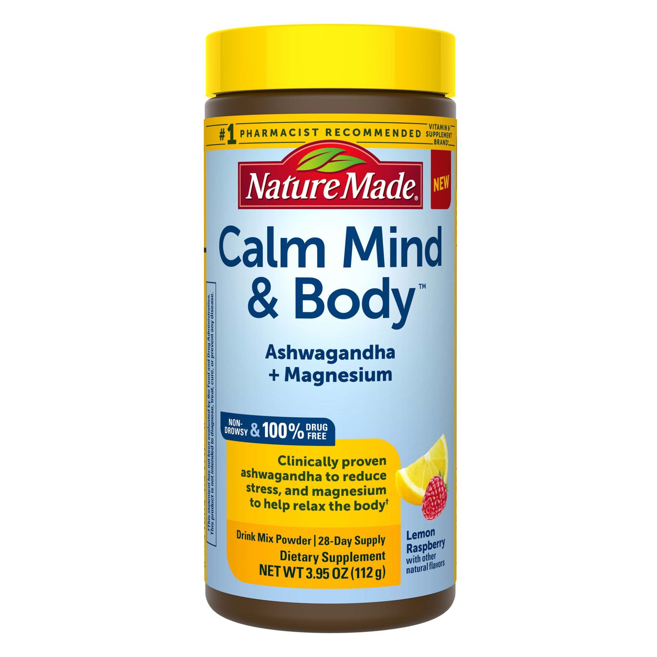 Nature Made Calm Mind & Body Drink Mix Shop Minerals at HEB