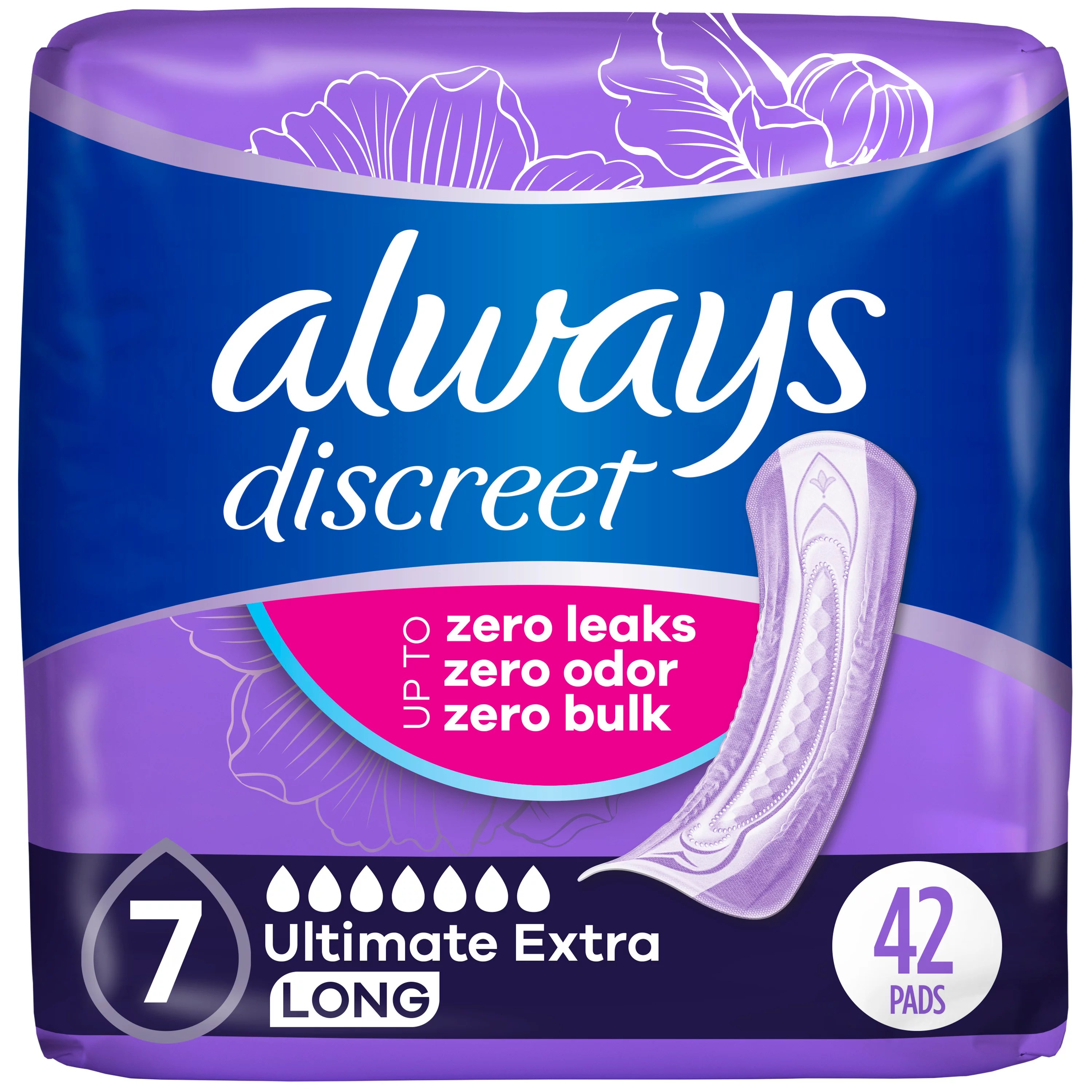 Always Discreet Ultimate Extra Protect Postpartum Incontinence Pads