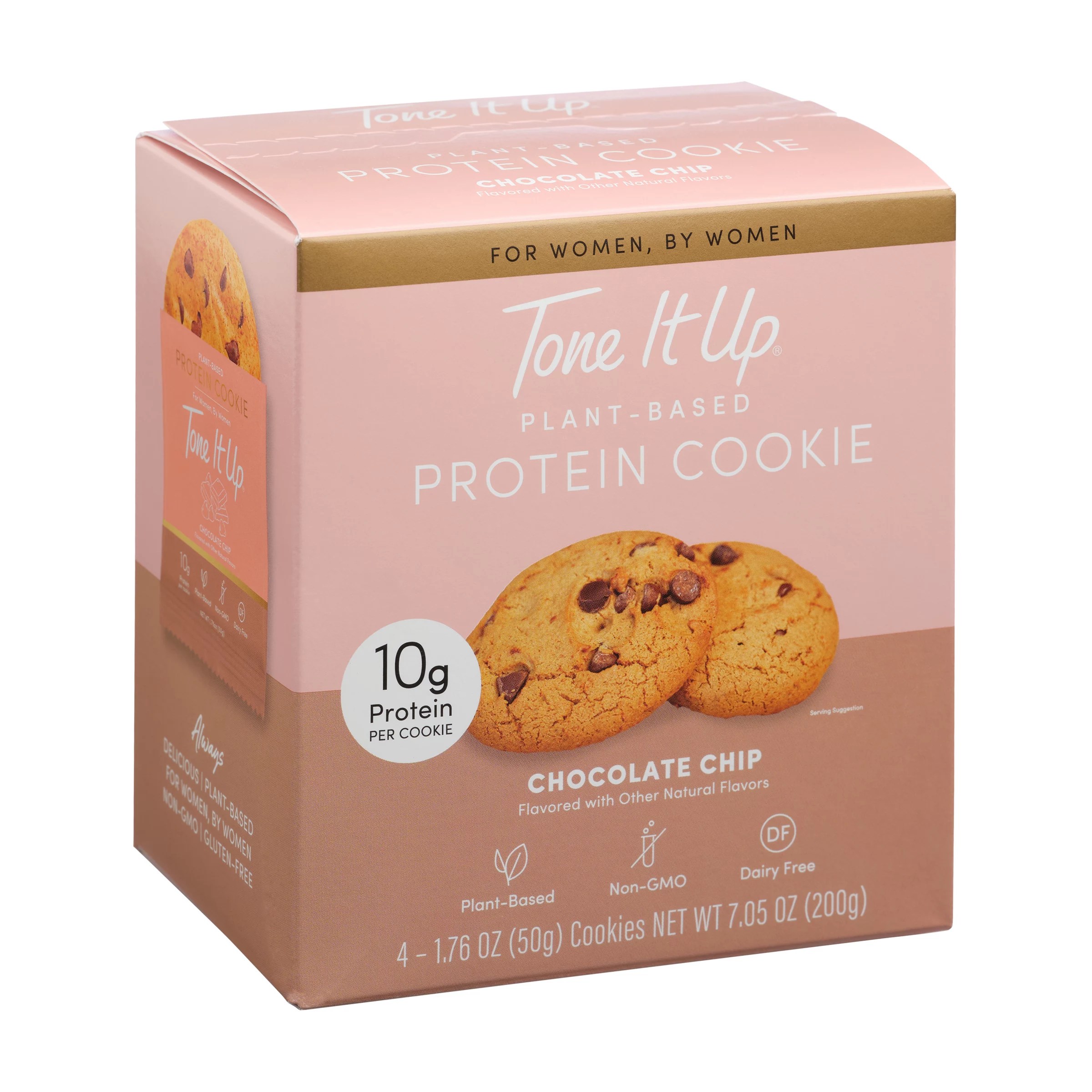 Tone It Up PlantBased Protein Cookies Chocolate Chip Shop Diet