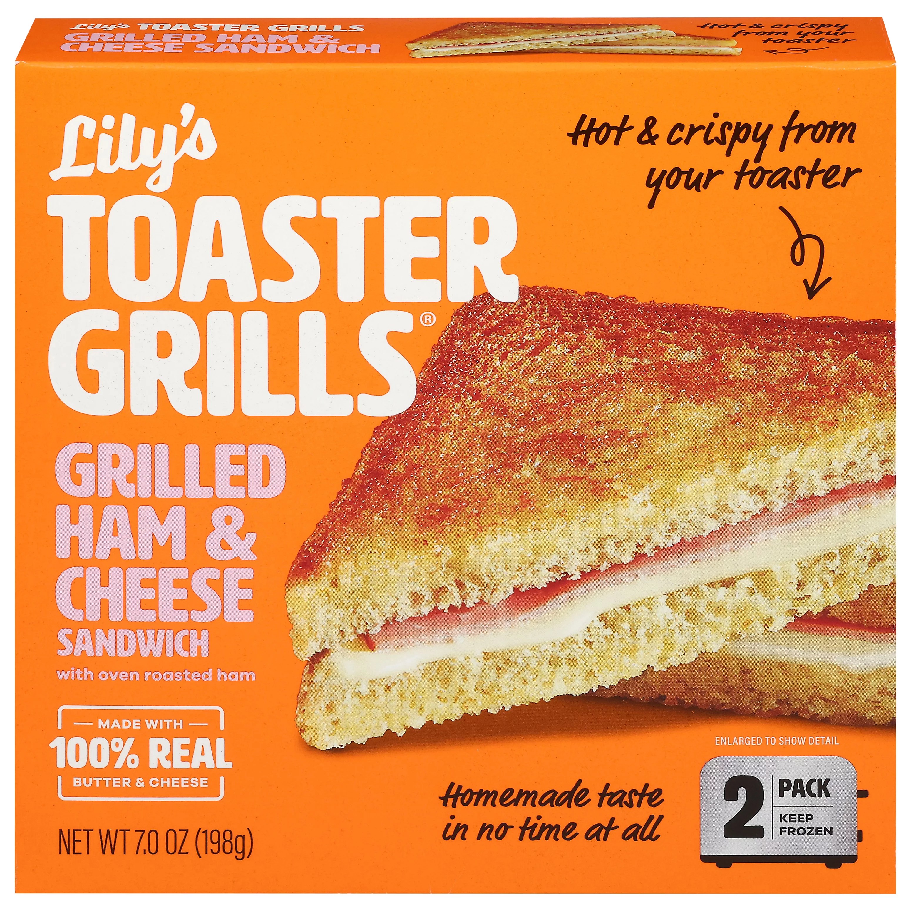 Lily's Toaster Grills Ham & Cheese Sandwich Shop Meals & Sides at HEB