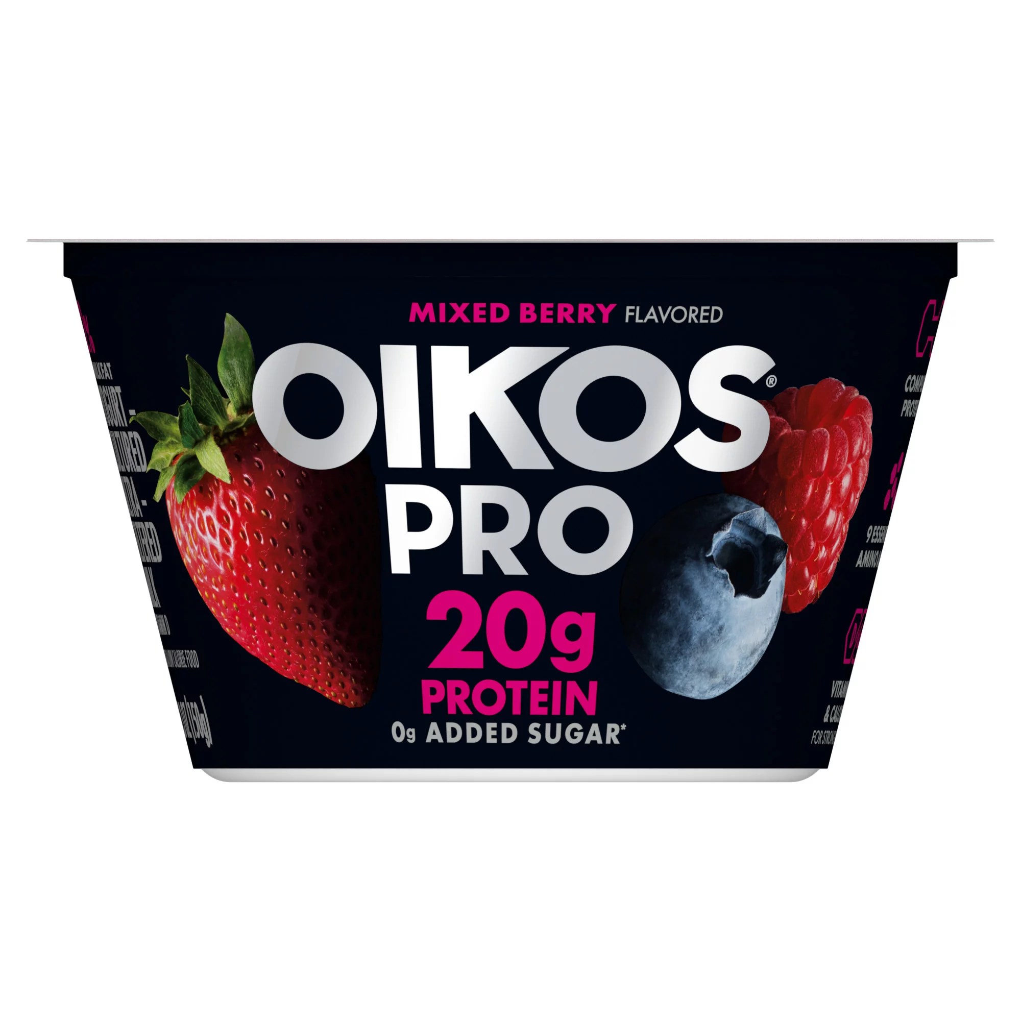 Dannon Oikos Pro Mixed Berry Yogurt Shop Yogurt at HEB