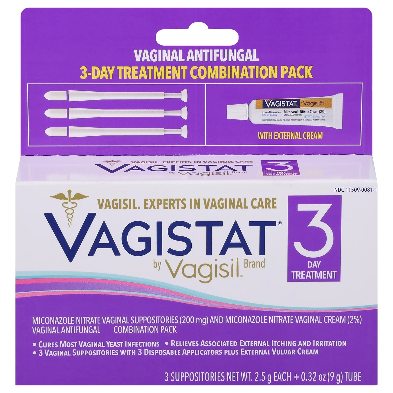 Vagistat 3 Day Vaginal Yeast Infection Treatment Combo Pack Shop
