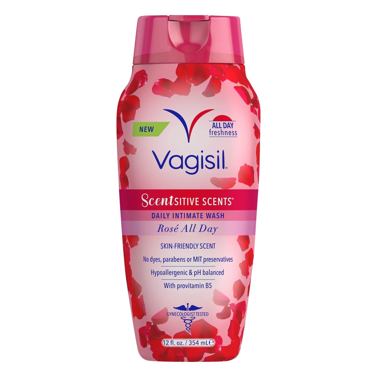 Vagisil Feminine Wash Rose All Day Shop Feminine Care at HEB