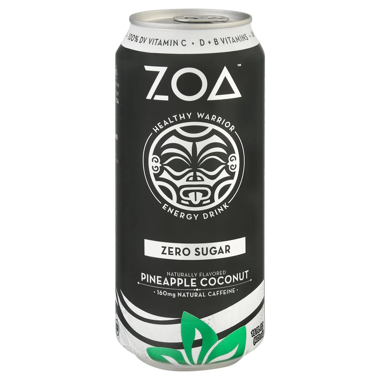 Zoa Zero Sugar Energy Drink Pineapple Coconut Shop Sports & Energy
