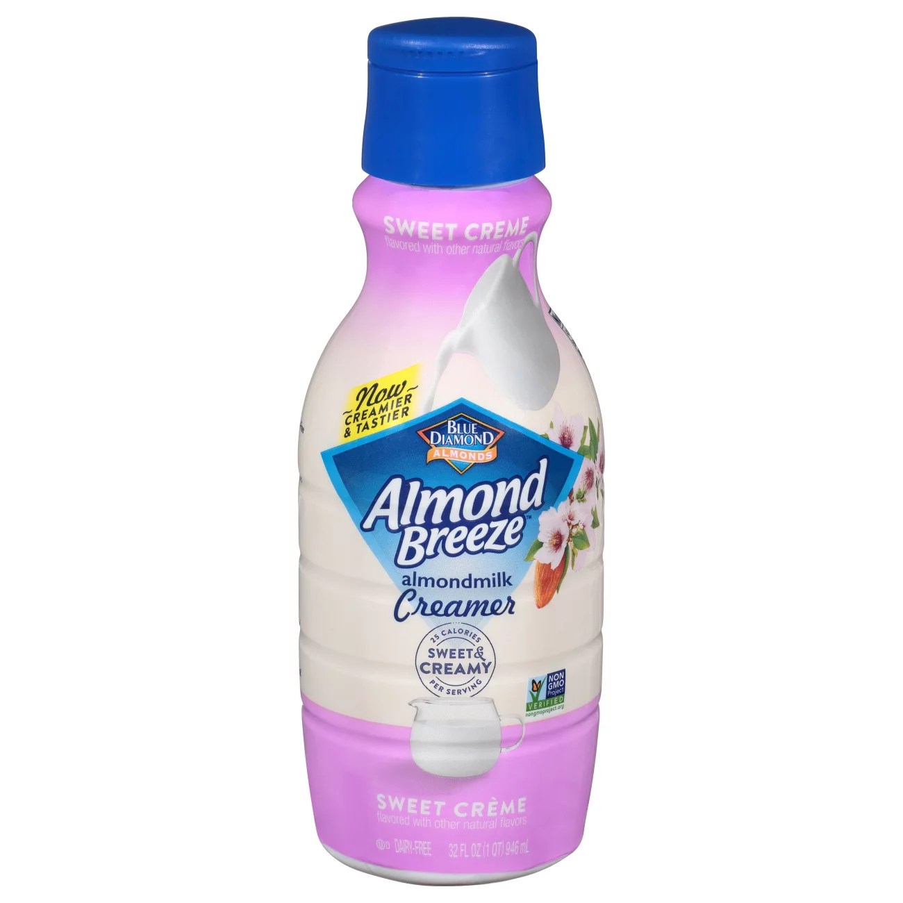 Blue Diamond Almond Breeze Sweet Creme Almond Milk Liquid Coffee Creamer Shop Coffee Creamer