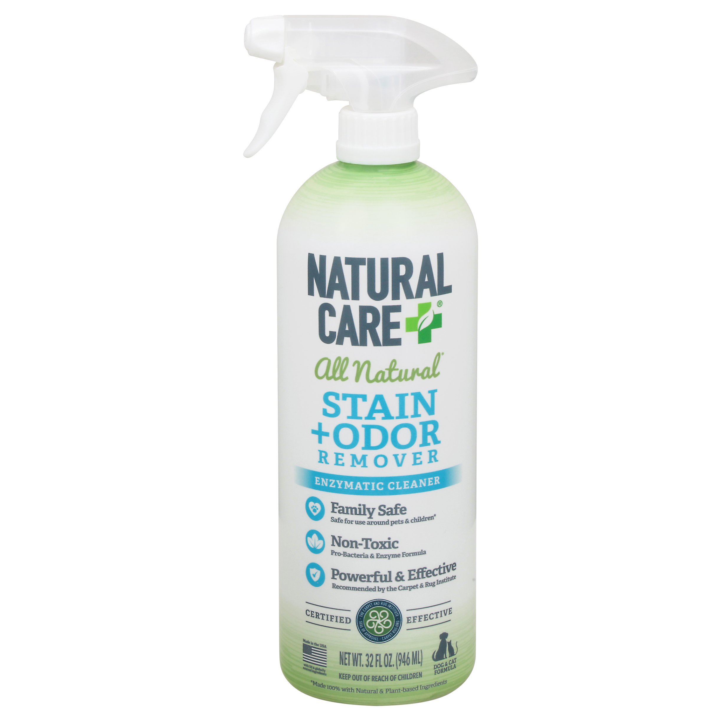 Natural Care AllNatural Stain & Odor Remover Enzymatic Cleaner for