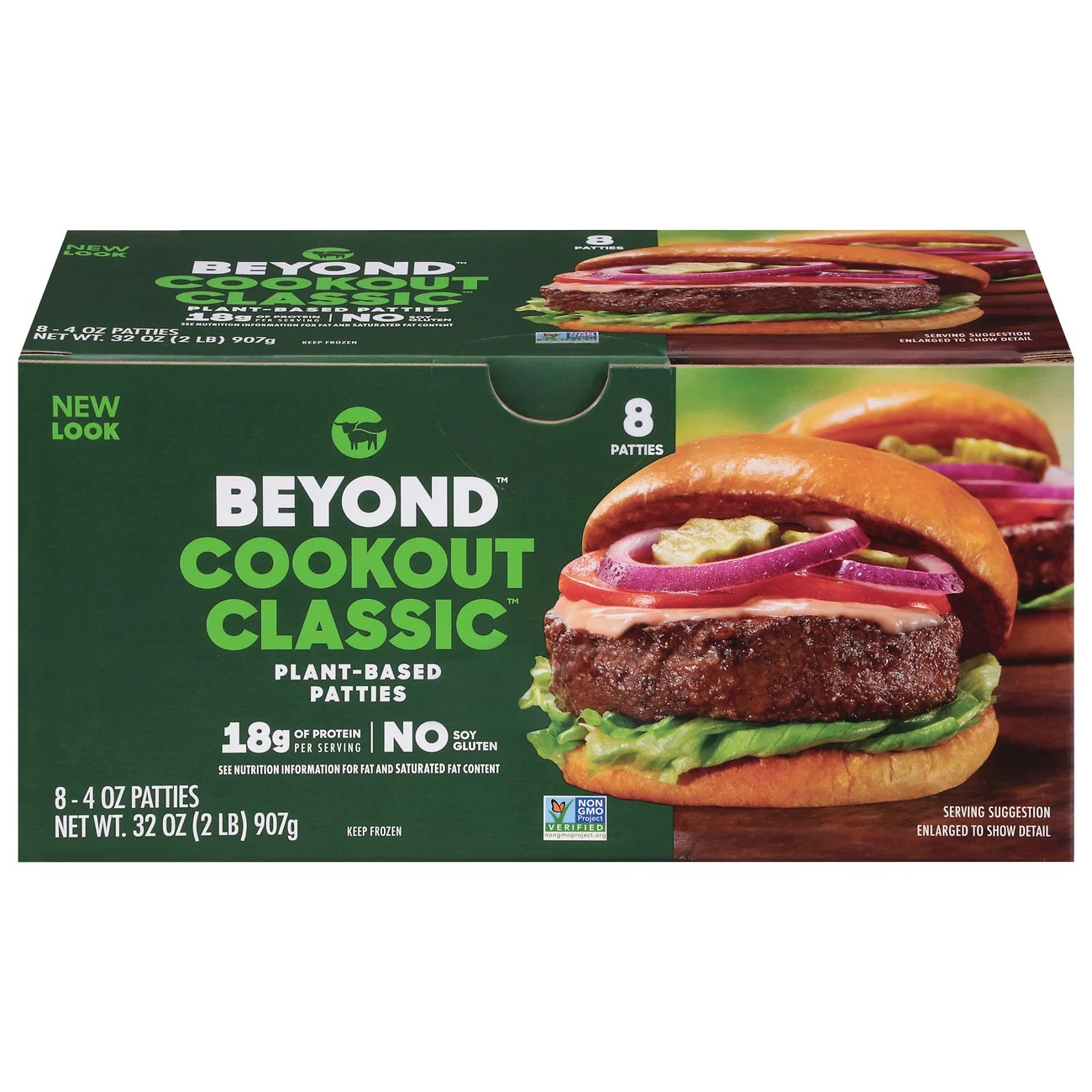 Beyond Meat Beyond Cookout Classic PlantBased Burger Patties Shop