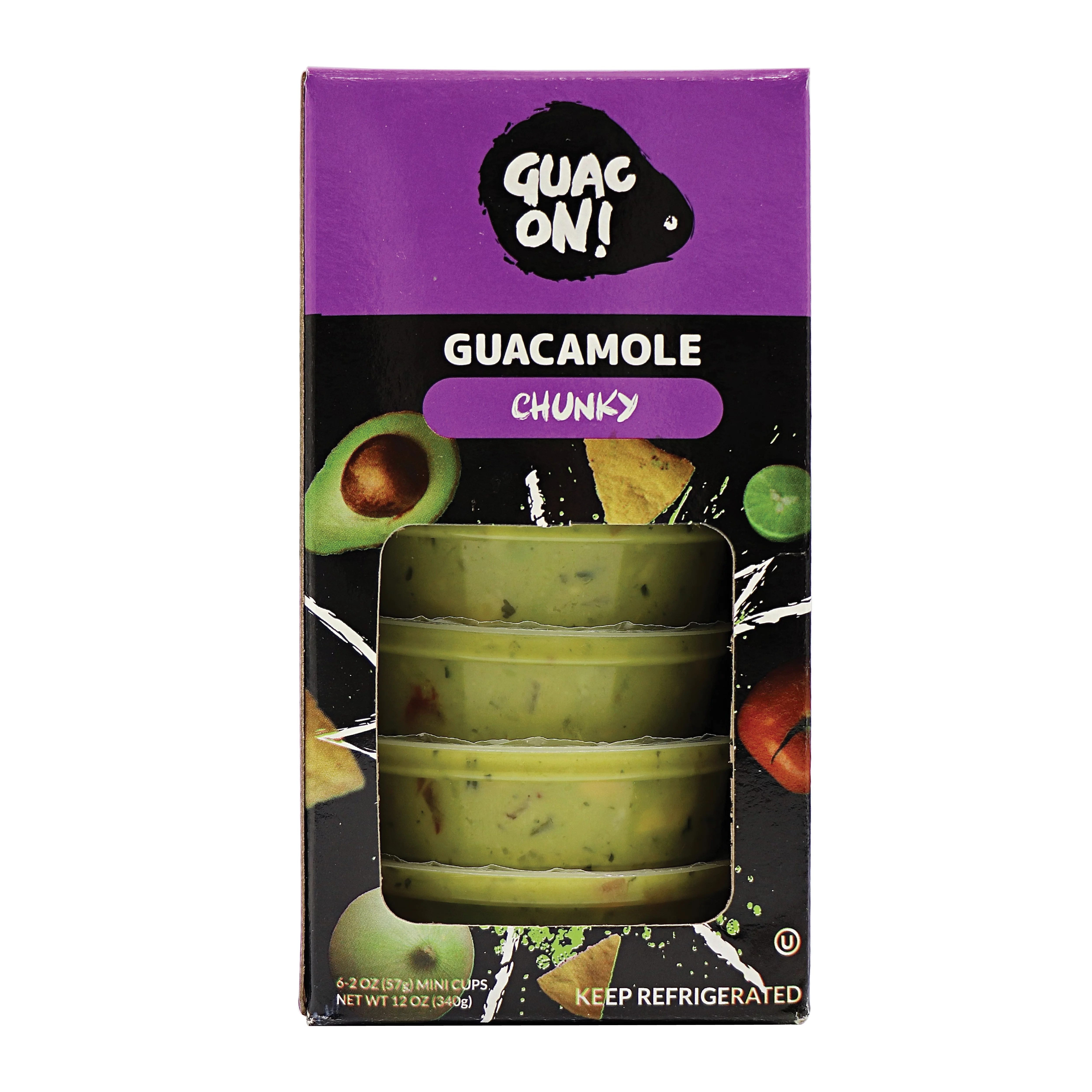 Guac On! Chunky Guacamole Mini Cups Shop Dip at HEB