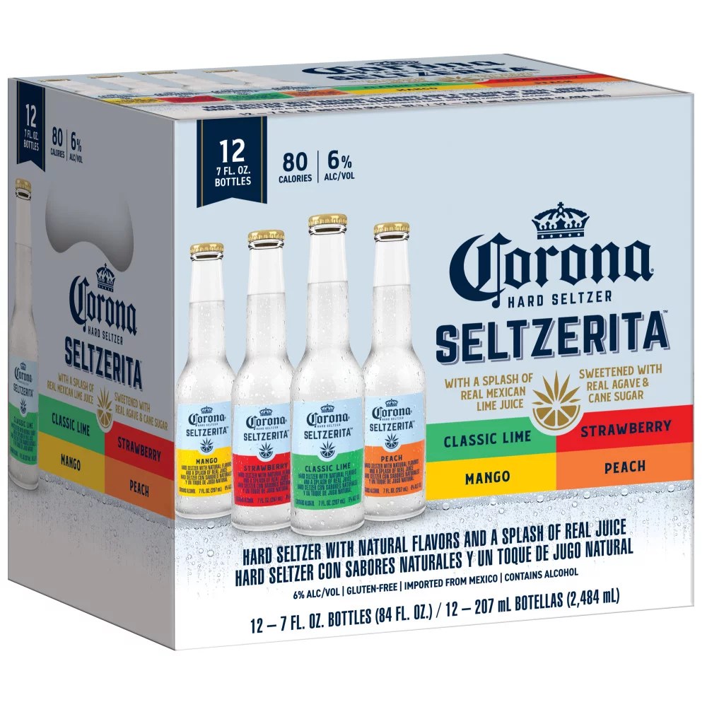 Corona Seltzerita Hard Seltzer Variety Pack 7 oz Bottles Shop Beer