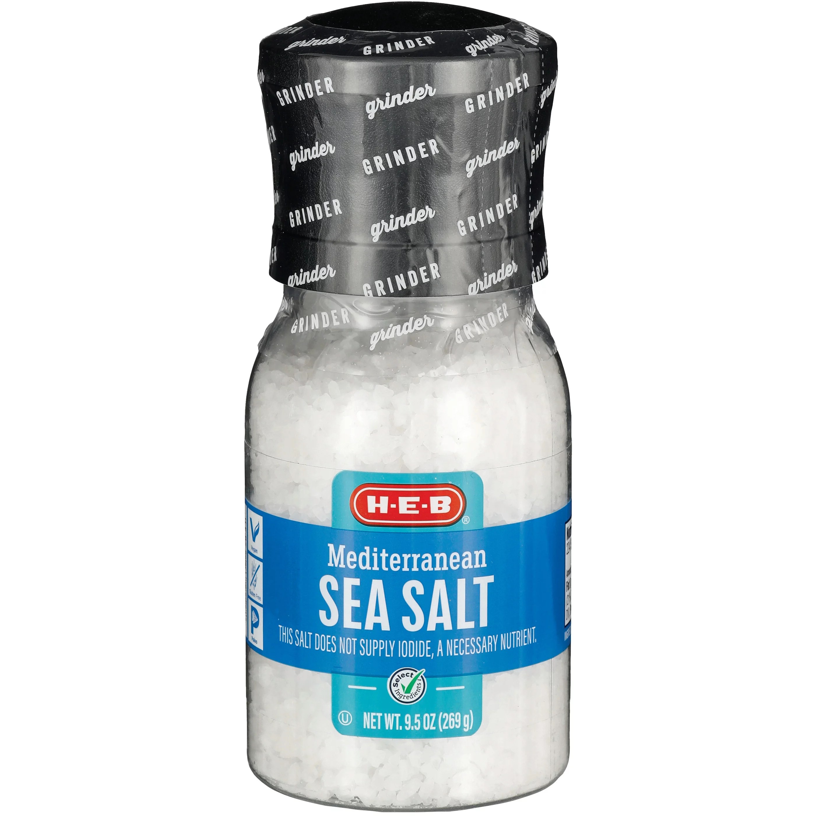 HEB Mediterranean Sea Salt Grinder Shop Spices & Seasonings at HEB