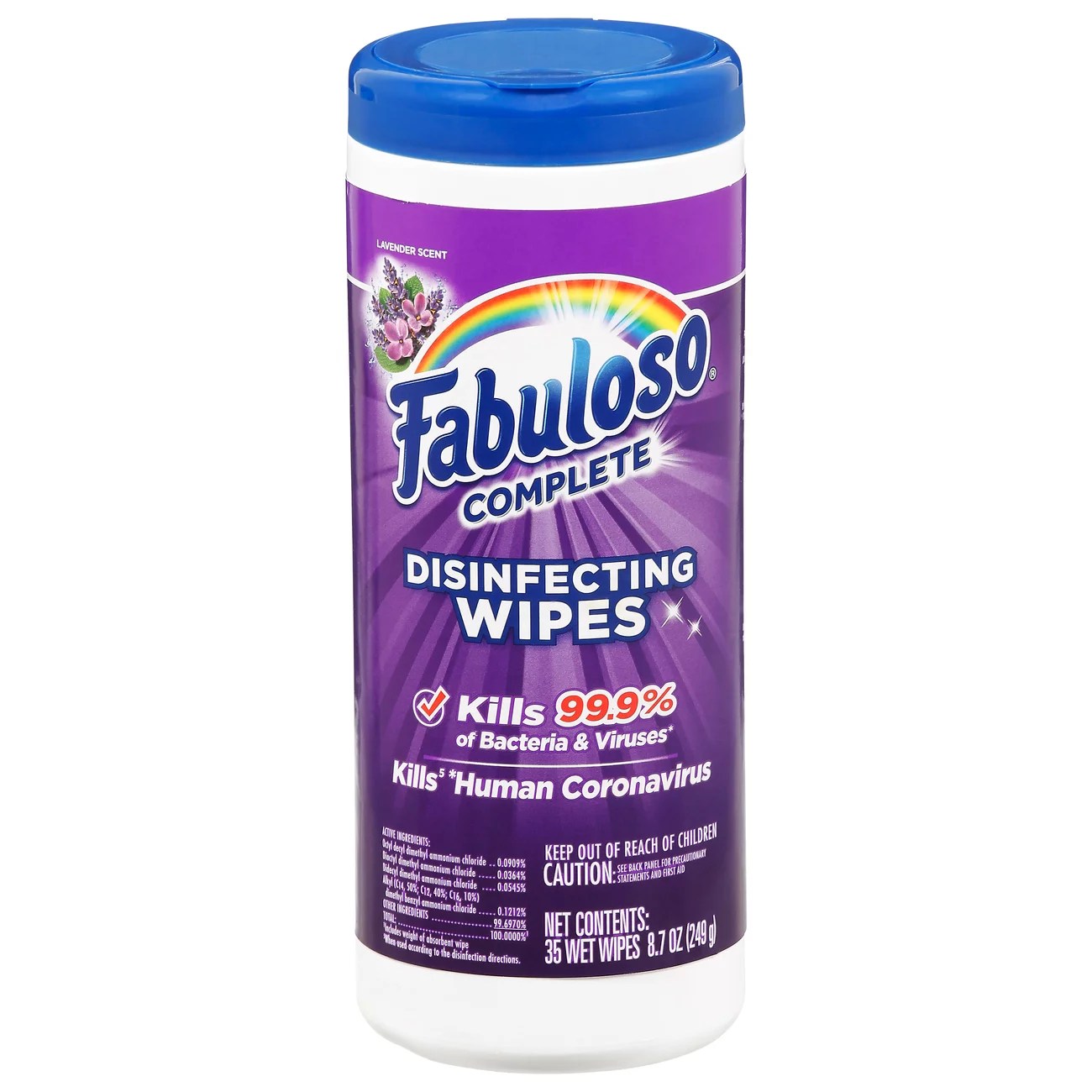 Fabuloso Complete Lavender Disinfecting Wipes - Shop Cleaners at H-E-B