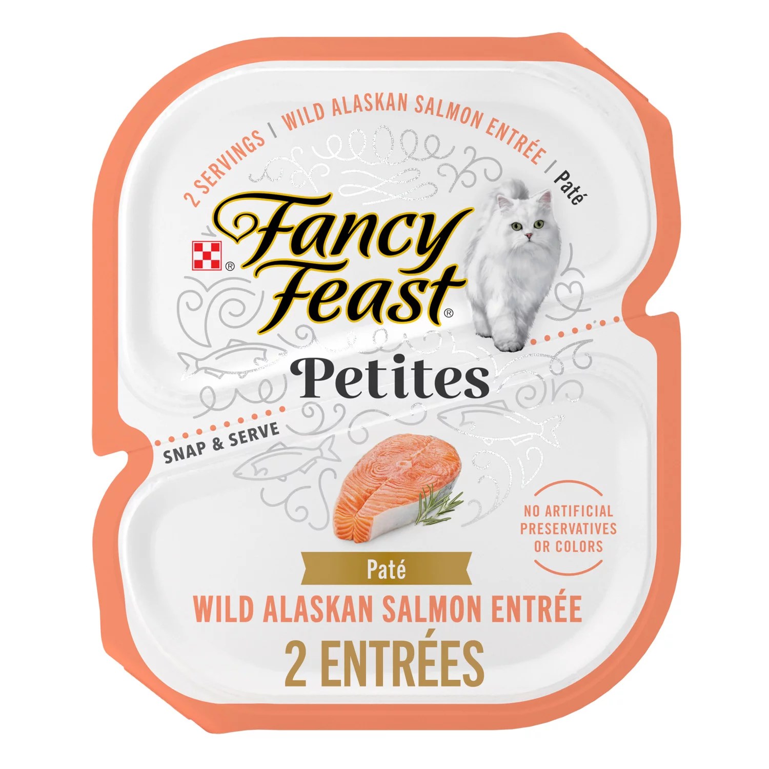 Fancy Feast Petites Pate Wild Alaskan Salmon Entree Wet Cat Food Shop