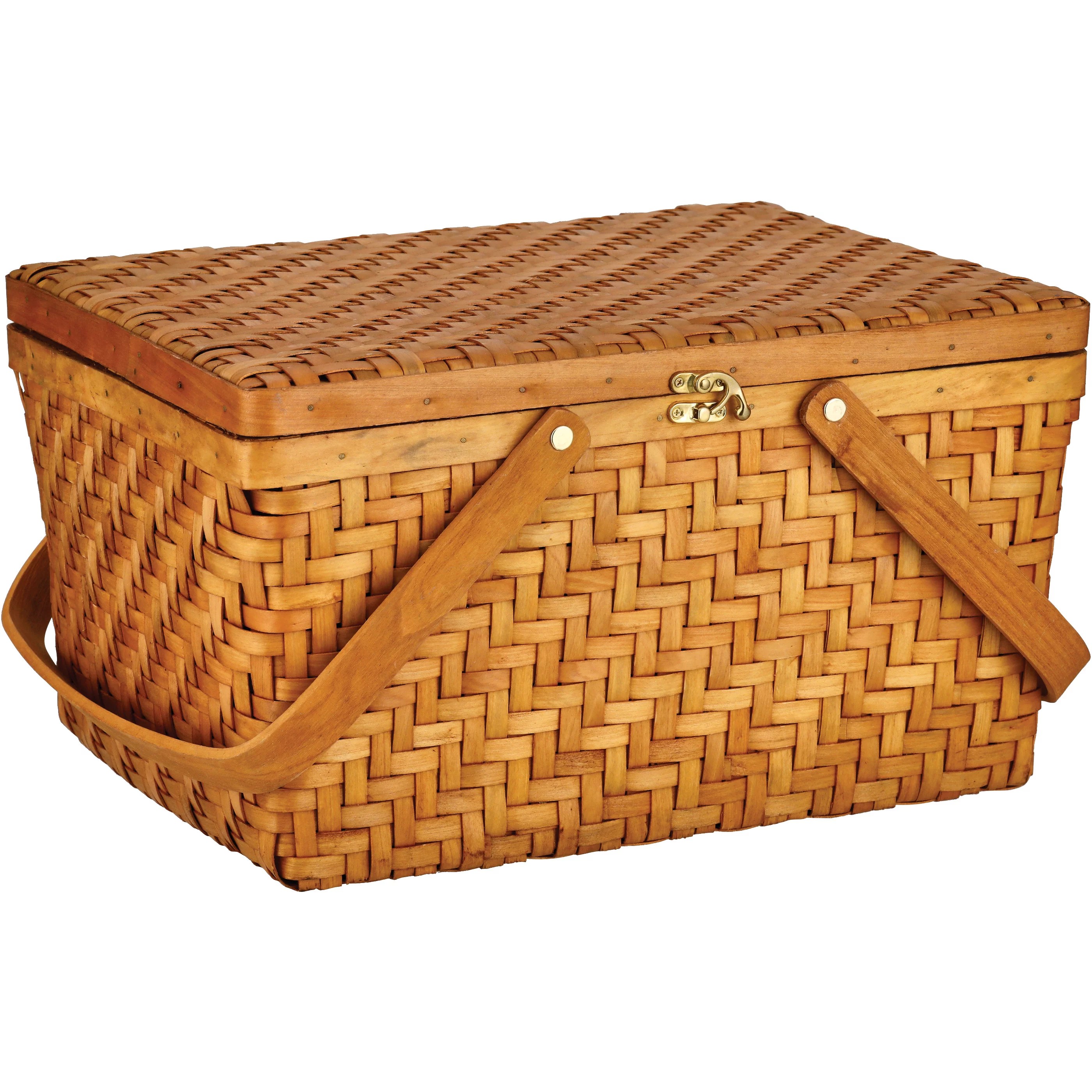 Destination Holiday Chipwood Picnic Basket Shop Storage