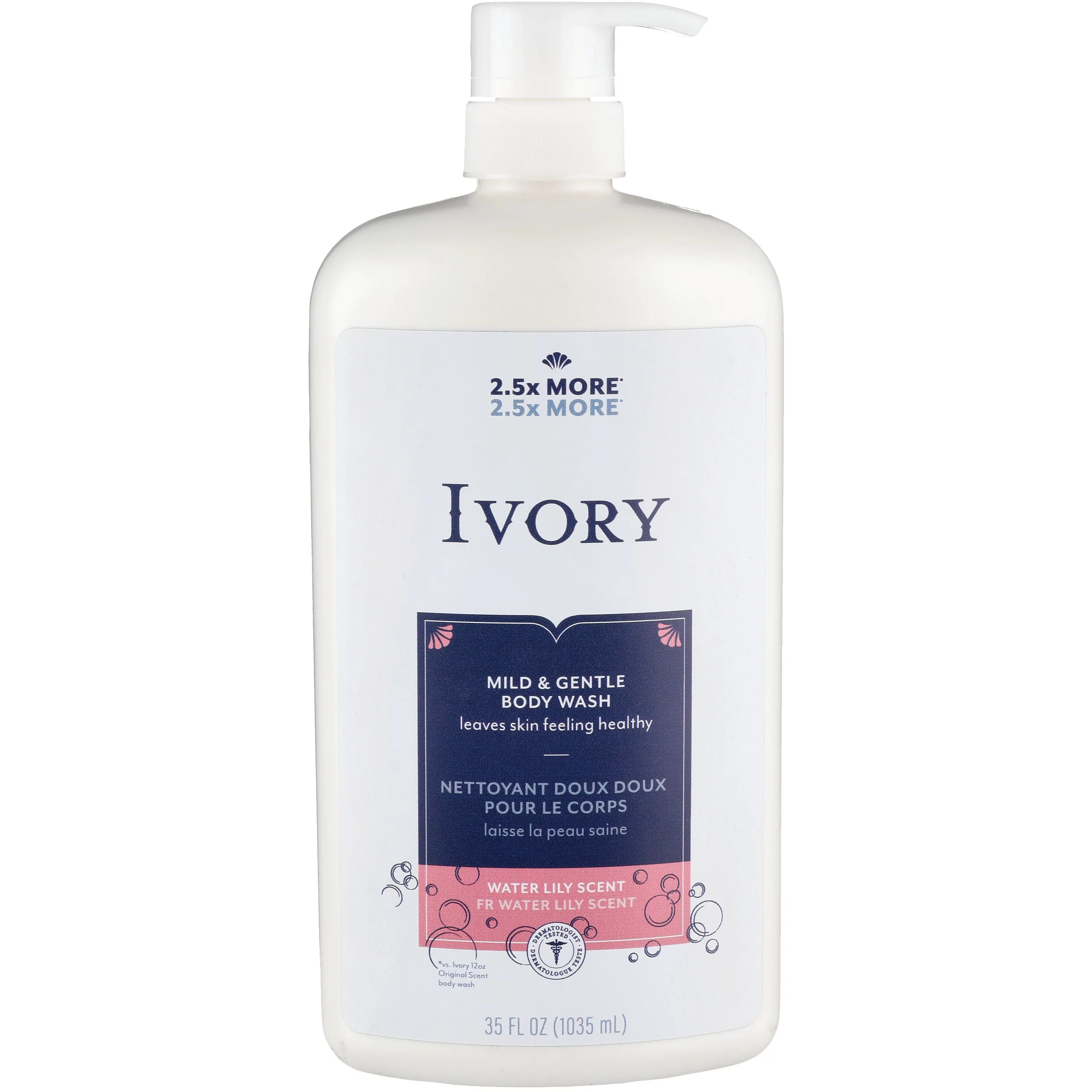 Ivory Water Lily Mild & Gentle Body Wash Shop Bath & Skin Care at HEB