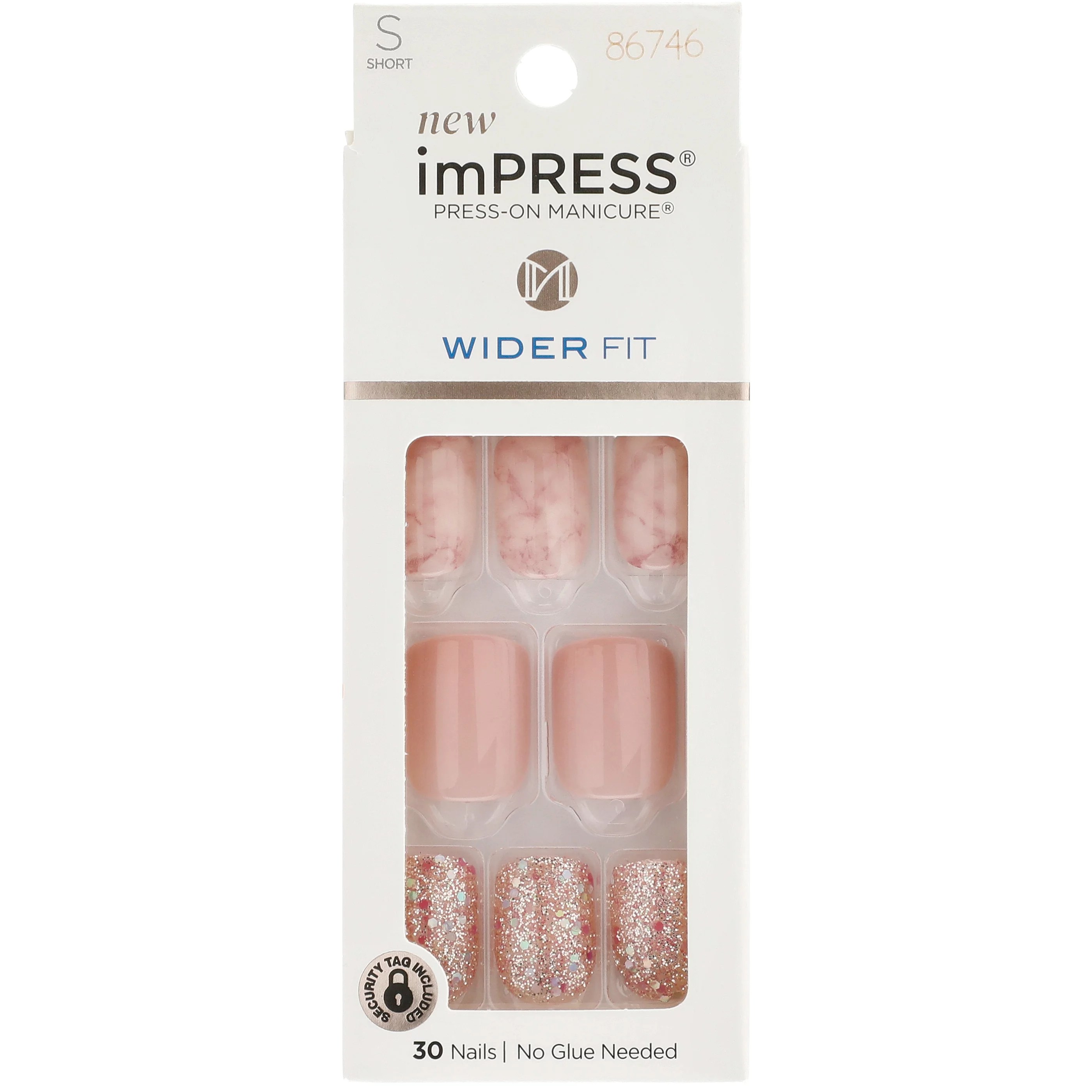 Kiss imPRESS Wide PressOn Nails Just A Dream Shop Nails at HEB
