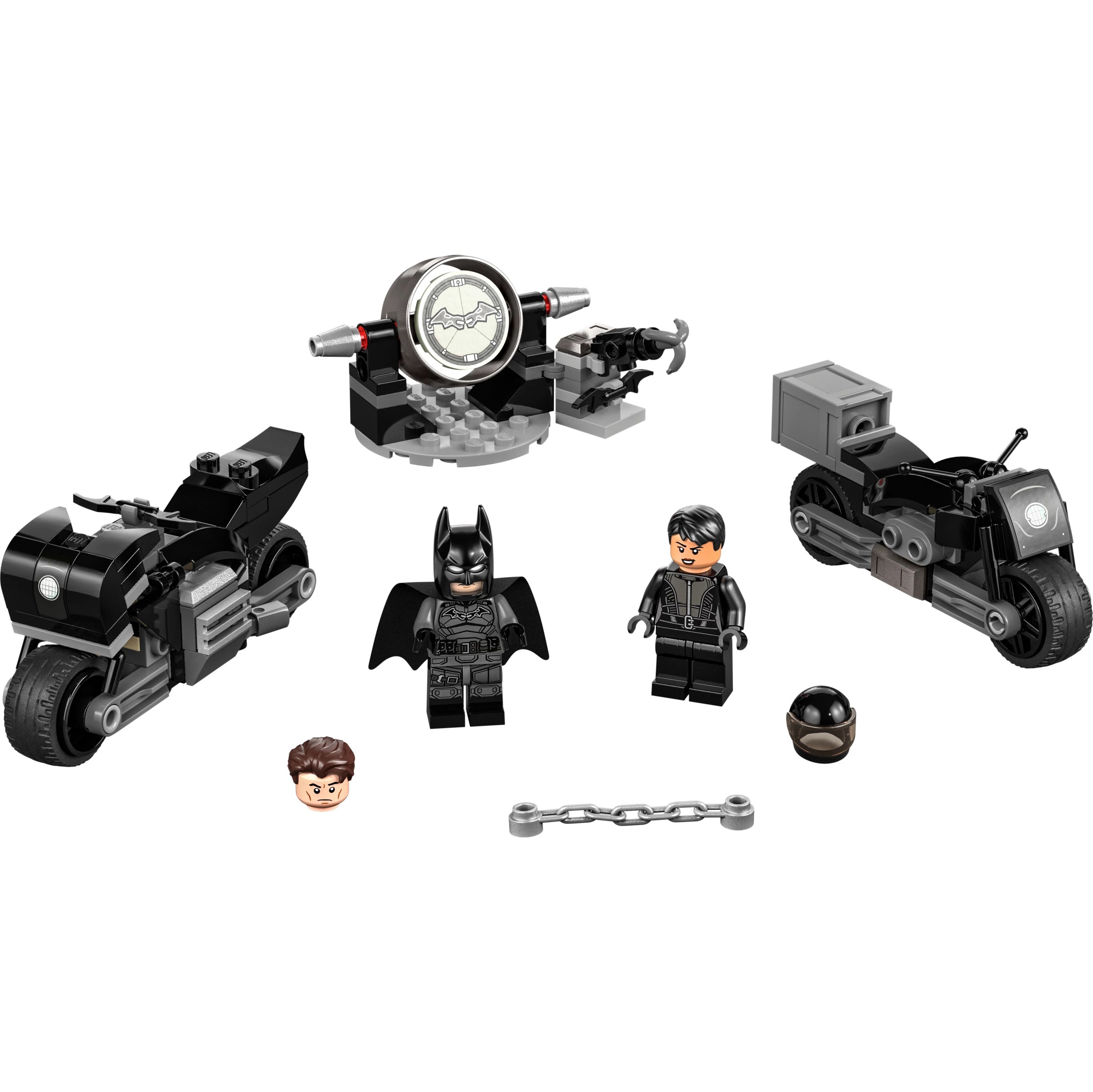 Lego DC The Batman & Selena Kyle Motorcycle Chase Playset Shop Toys