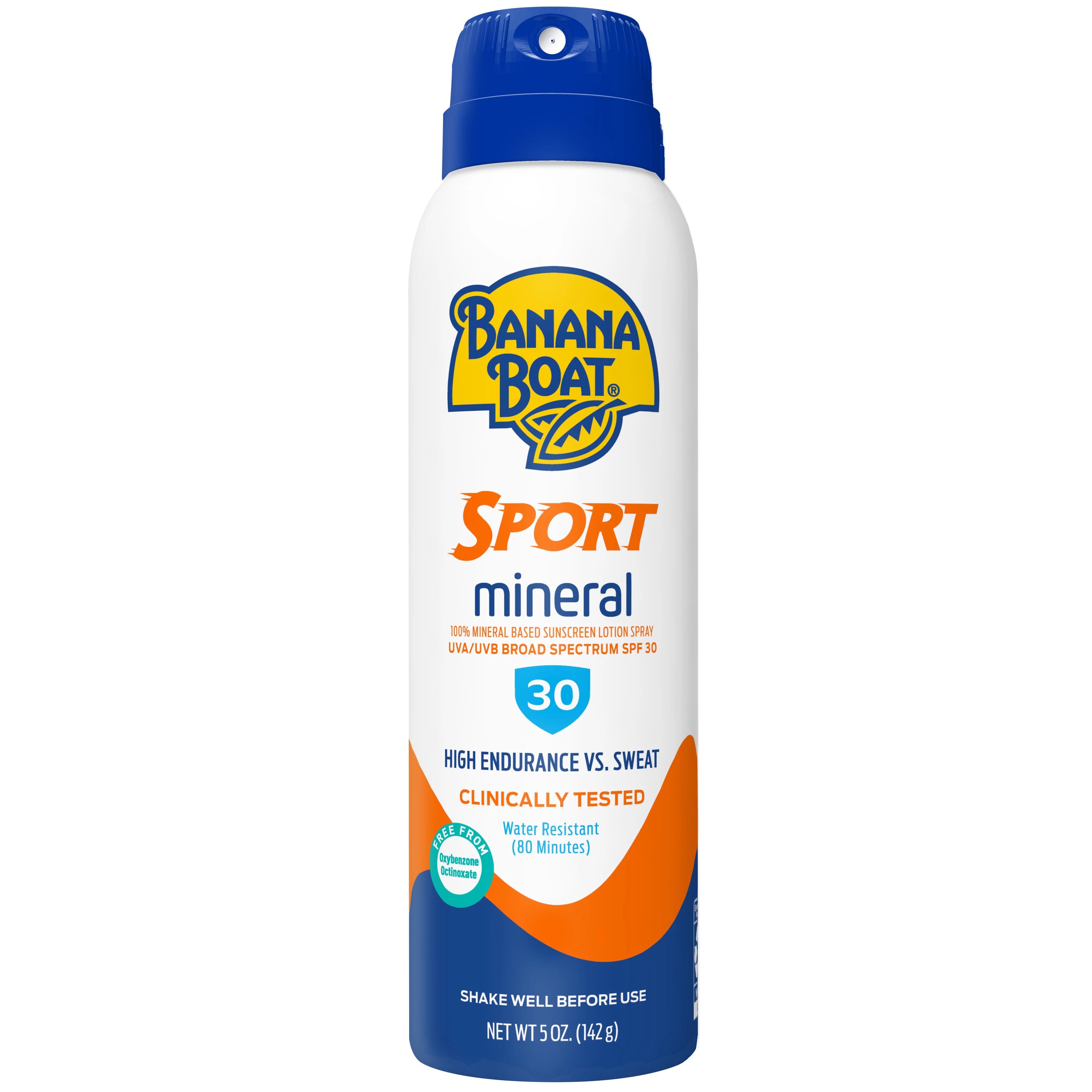 Banana Boat Sport Mineral Sunscreen Spray SPF 30 Shop Bath & Skin