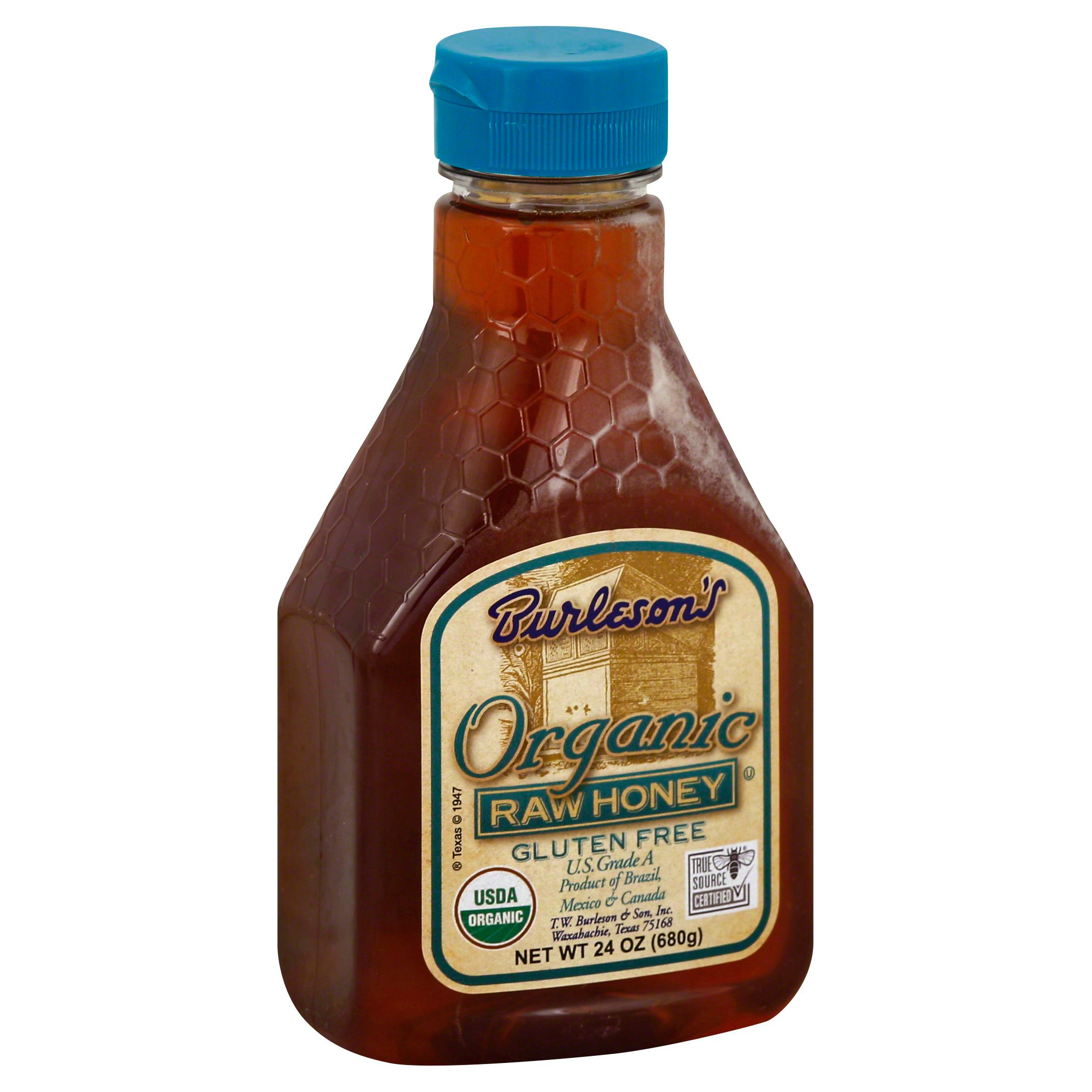 Burleson's Organic Raw Honey Shop Honey at HEB