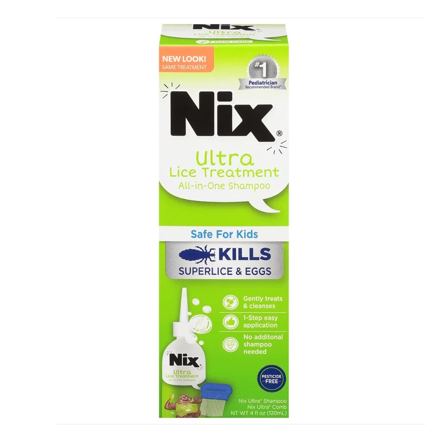 Nix Ultra Shampoo AllInOne Lice Treatment Kit Shop Medicines