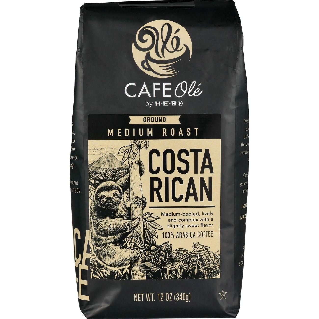 Cafe Ole by HEB Costa Rica Medium Roast Ground Coffee Shop Coffee