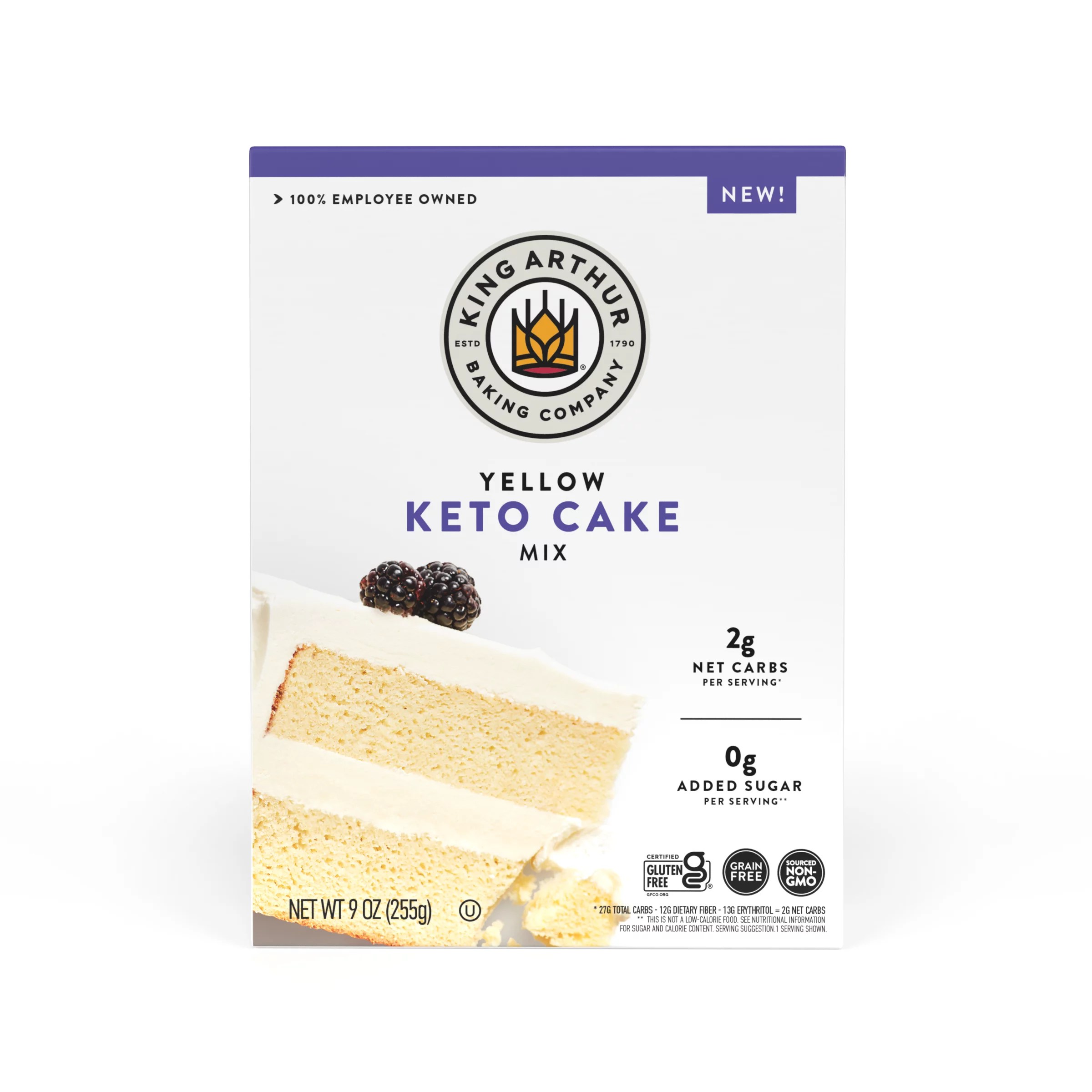King Arthur Yellow Keto Cake Mix Shop Baking Ingredients at HEB
