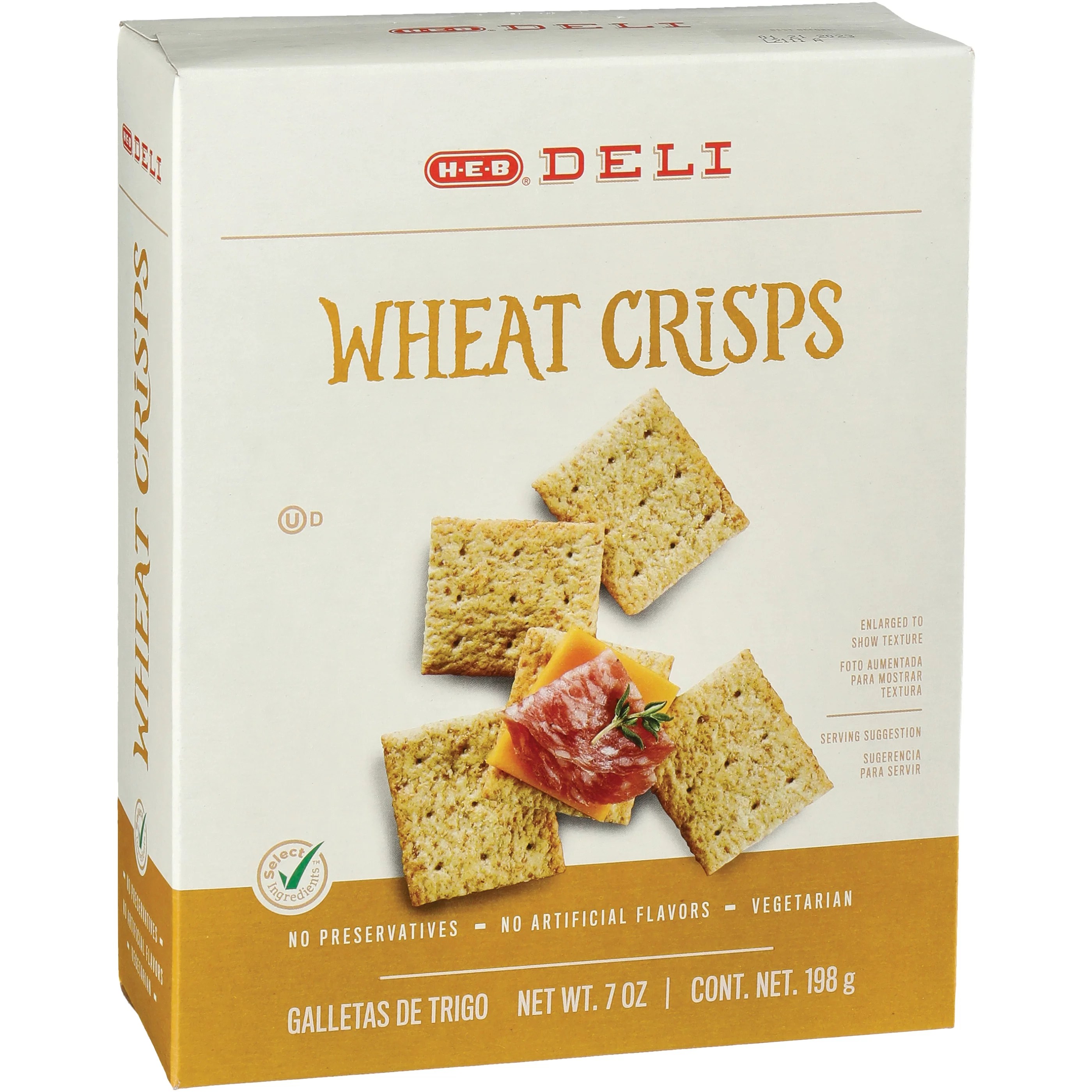 HEB Deli Wheat Crisps Shop Snacks & Candy at HEB