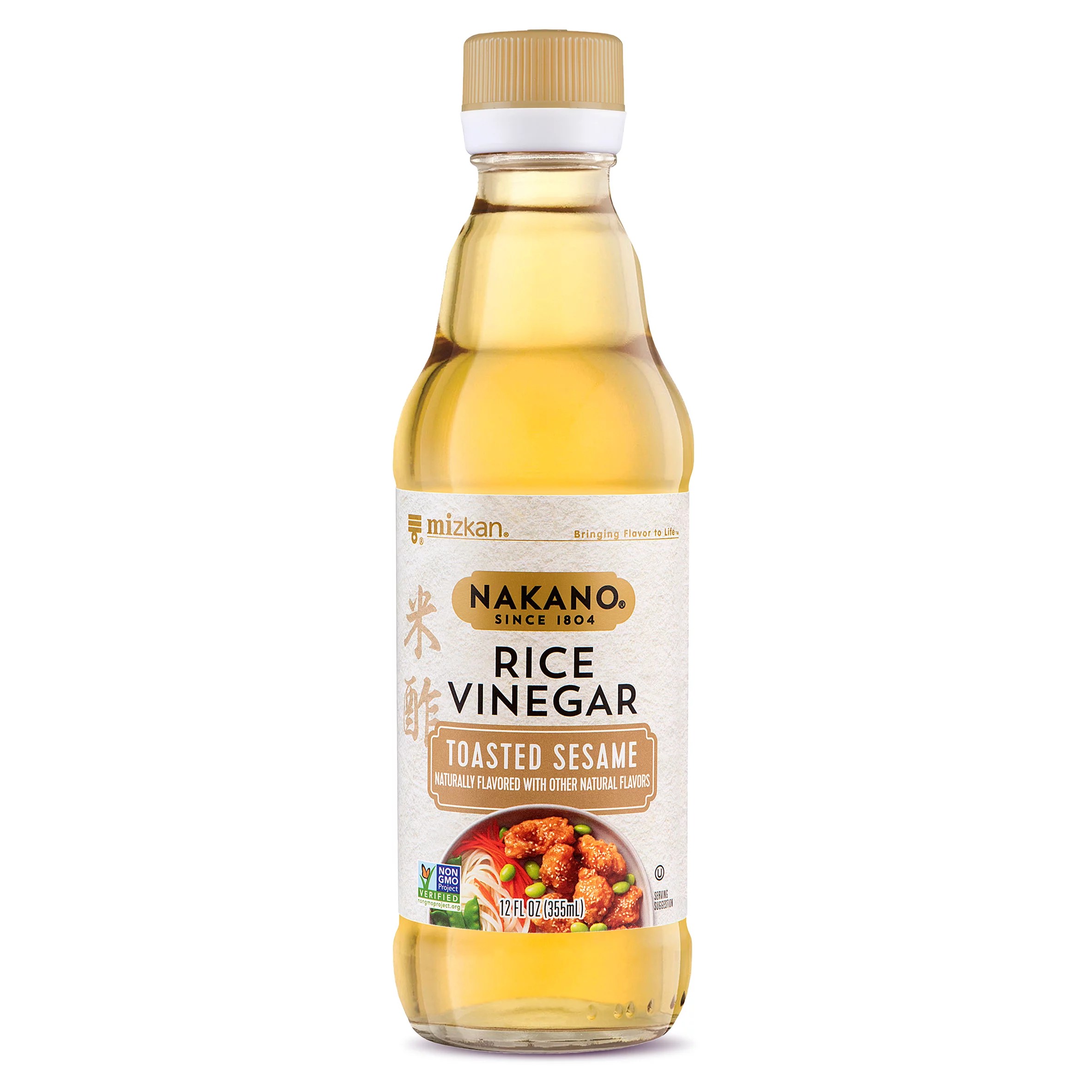 Nakano Toasted Sesame Rice Vinegar Shop Dressing, Oil & Vinegar at HEB
