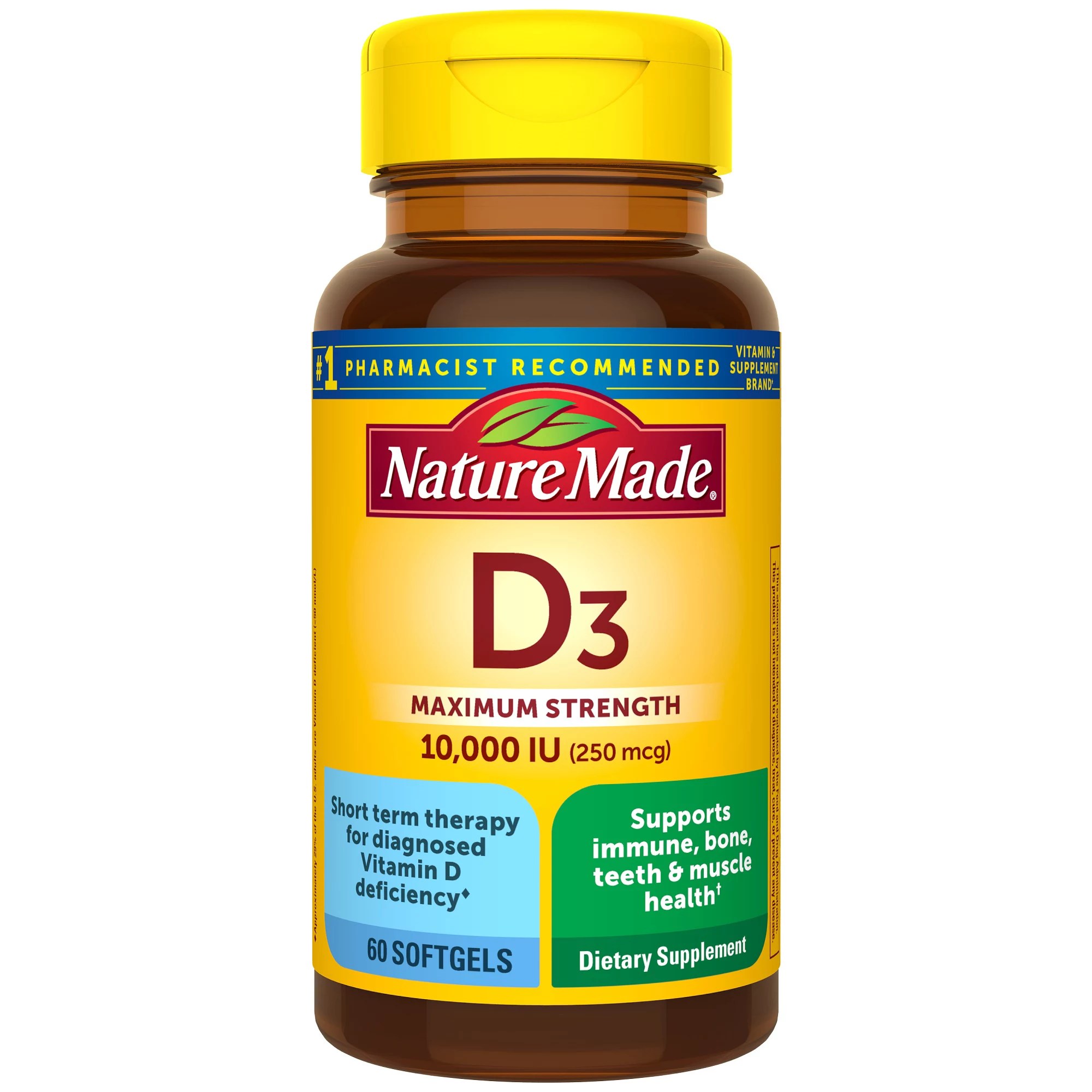 Nature Made D3 Vitamins Maximum Strength Softgels Shop Vitamins