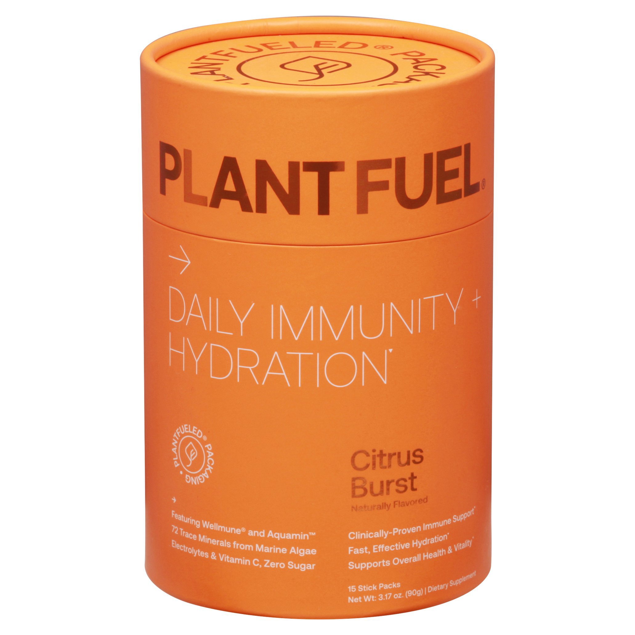 Plantfuel Daily Immunity + Hydration Citrus Burst Shop Diet & Fitness