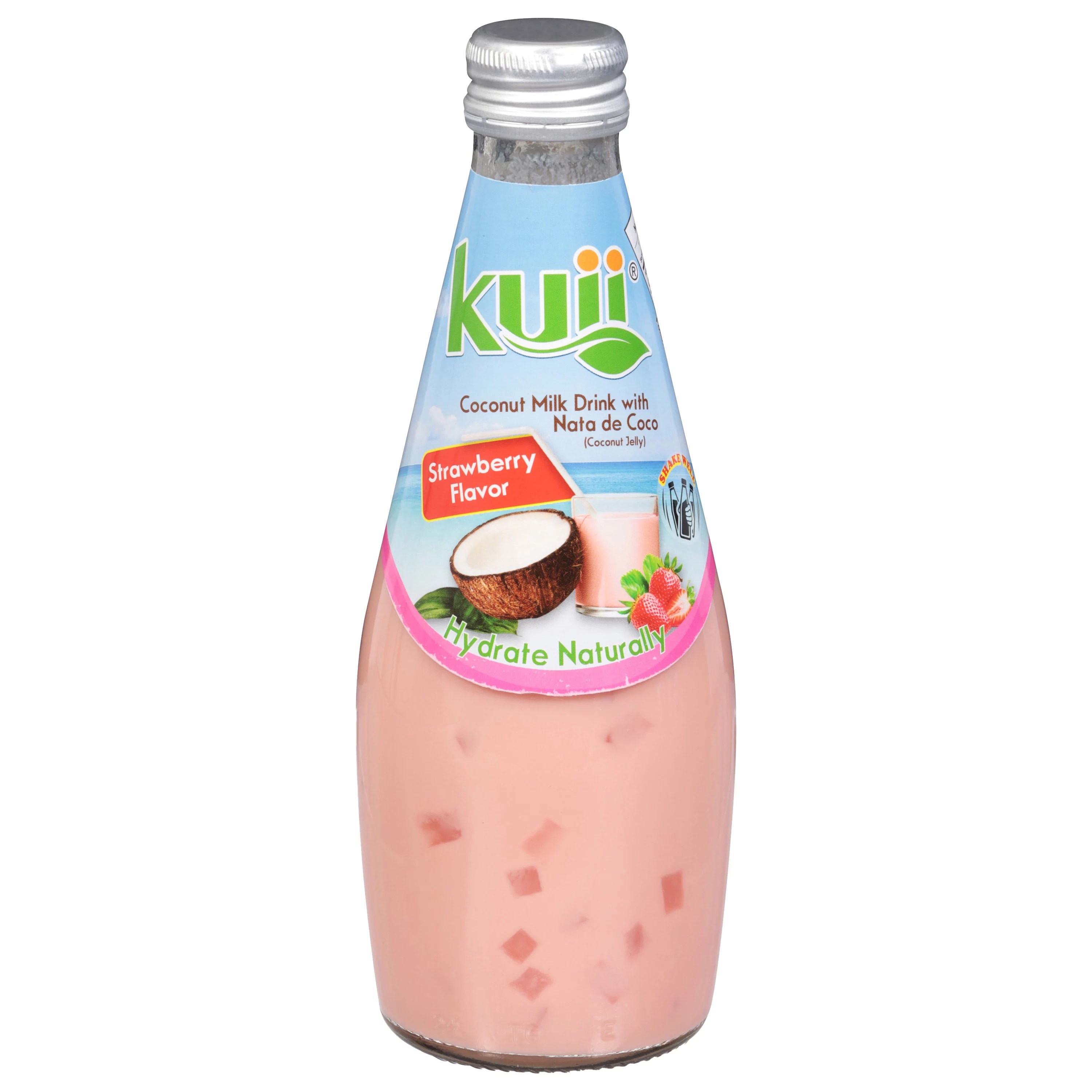 Kuii Strawberry Coconut Milk Shop Coconut Water at HEB