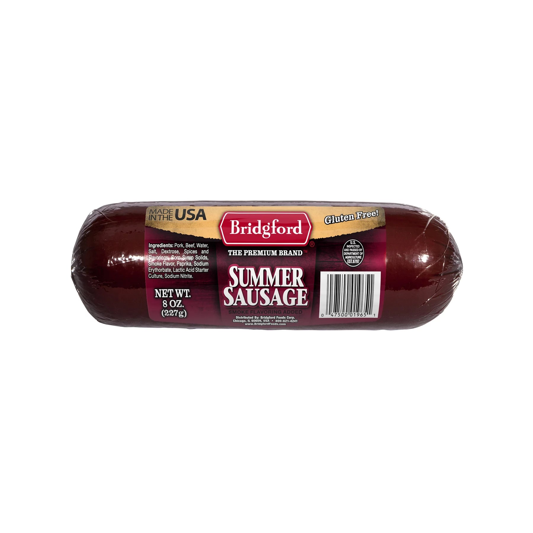Bridgford Summer Sausage Shop Snacks & Candy at HEB