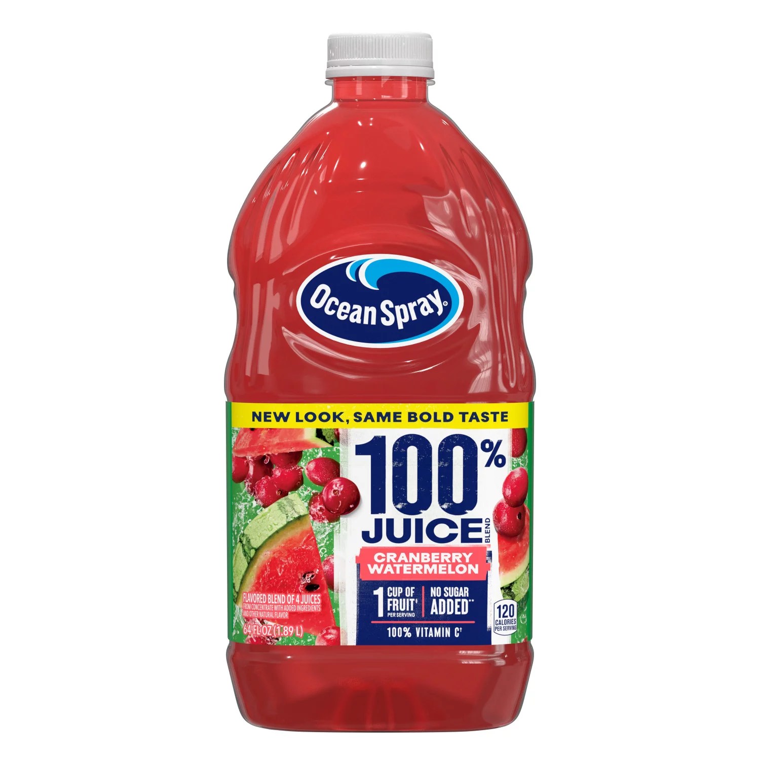 Ocean Spray No Sugar Added 100 Juice Cranberry Watermelon Juice Drink