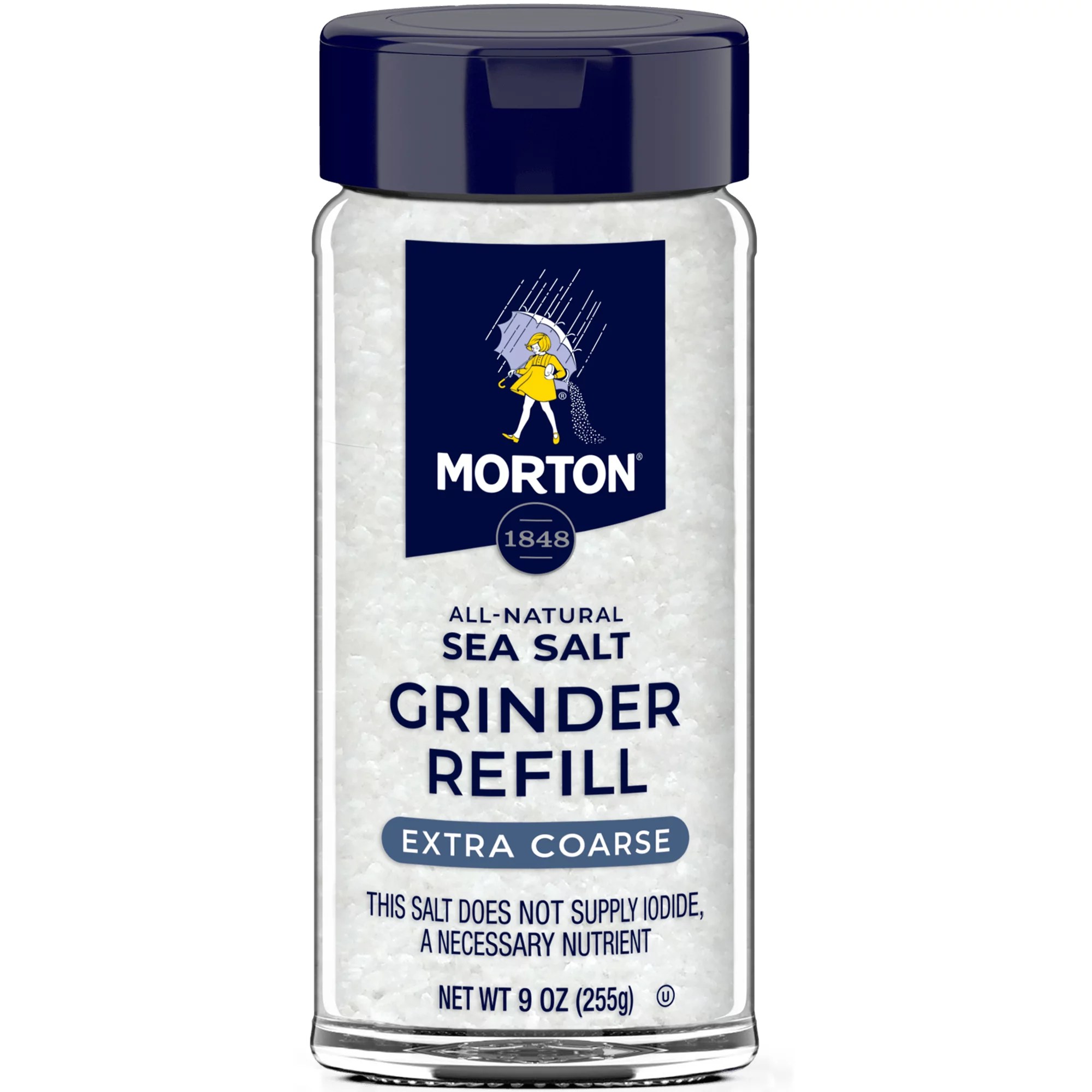 Morton Sea Salt Extra Coarse Grinder Refill Shop Spices & Seasonings