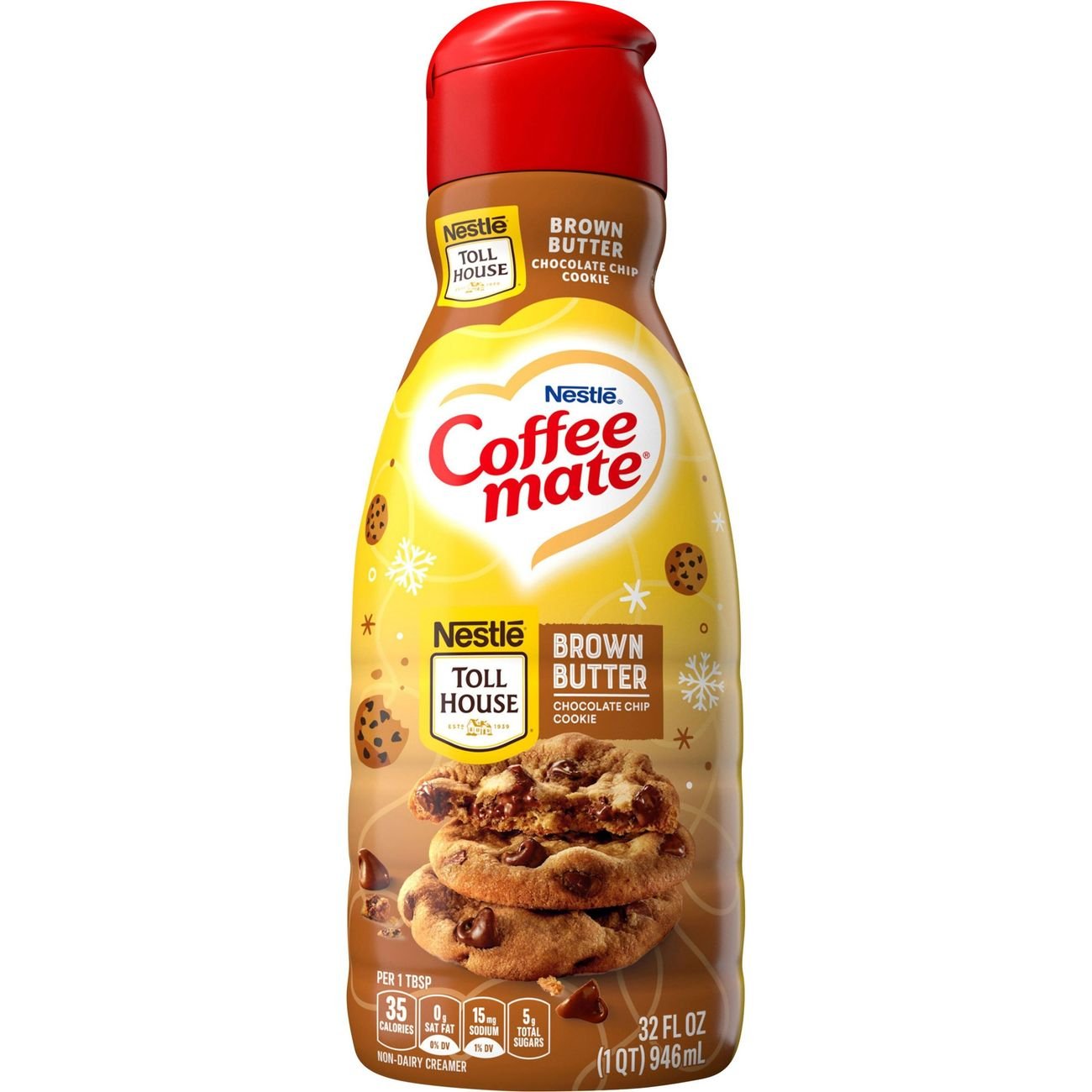 Nestle Coffee Mate Brown Butter Chocolate Chip Cookie Liquid Coffee