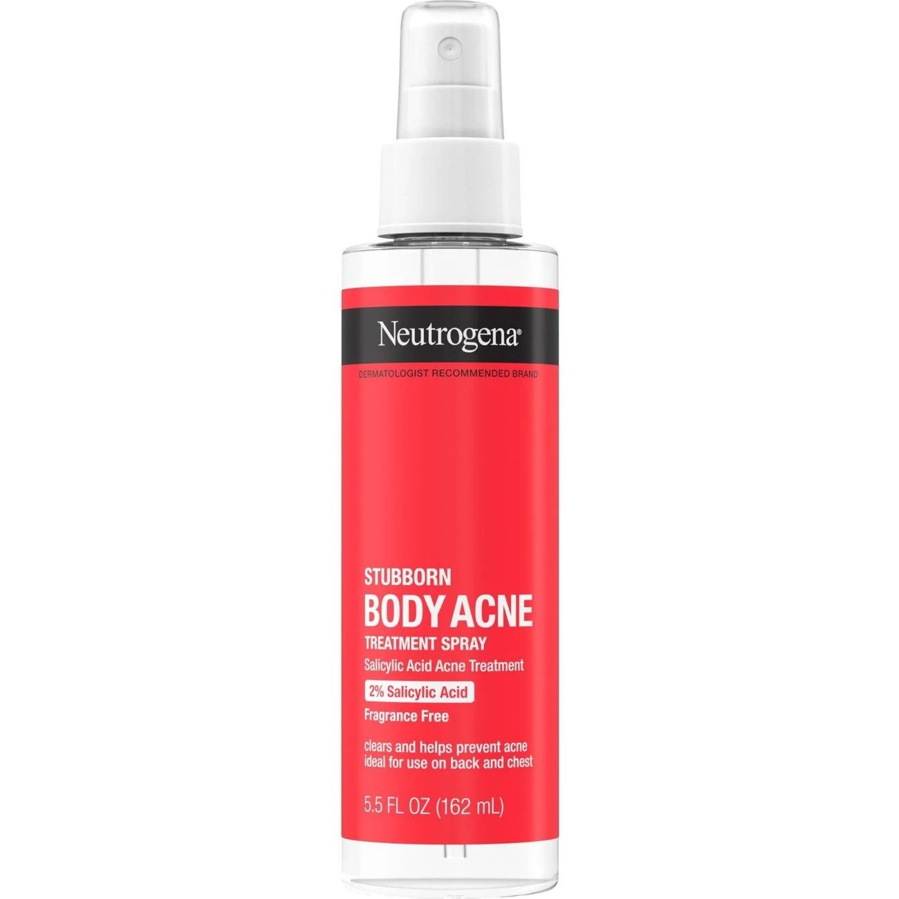 Neutrogena Stubborn Body Acne Treatment Spray Shop Bath & Skin Care