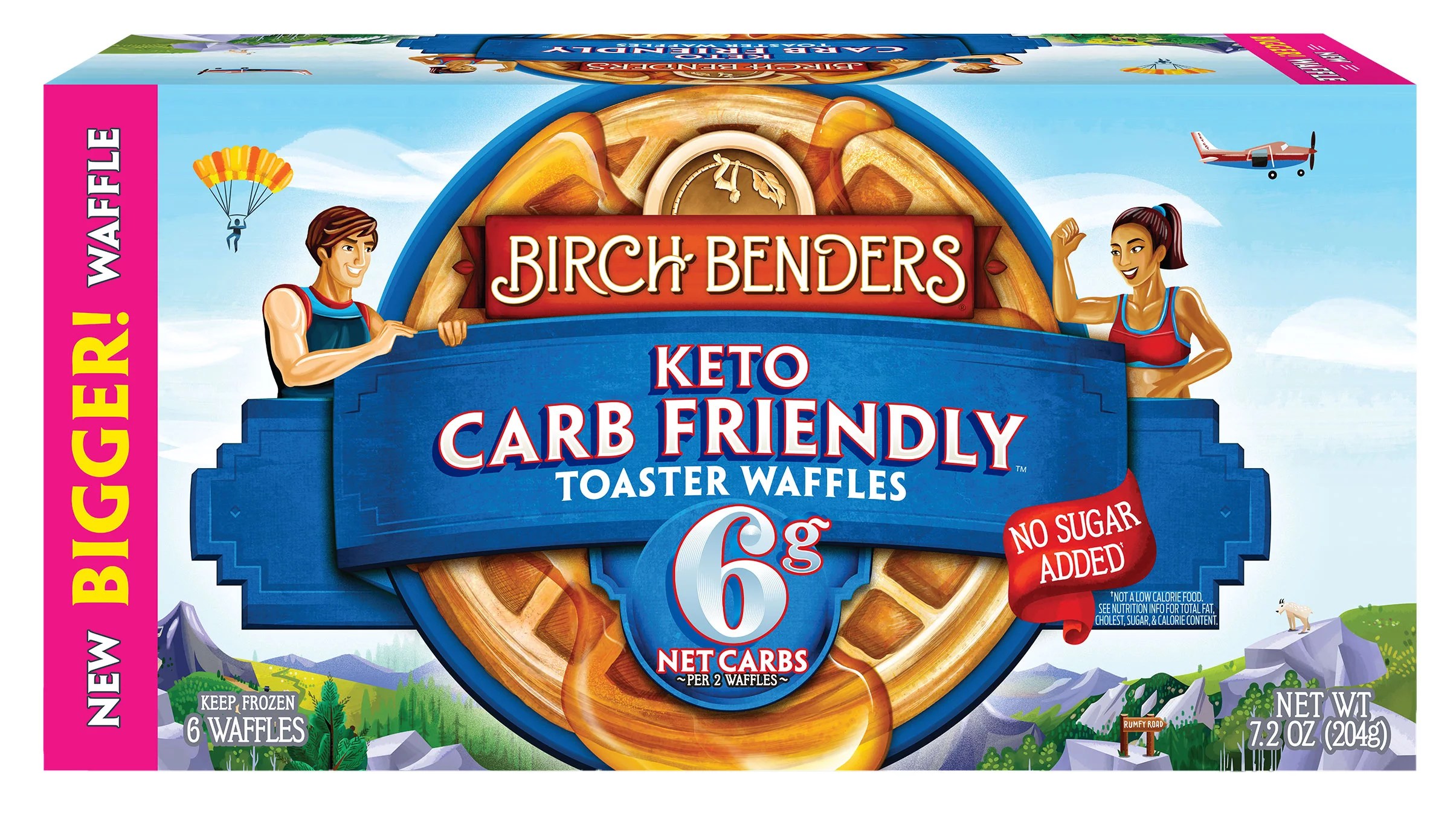 Birch Benders Keto Carb Friendly Toaster Waffles Shop Entrees & sides at HEB