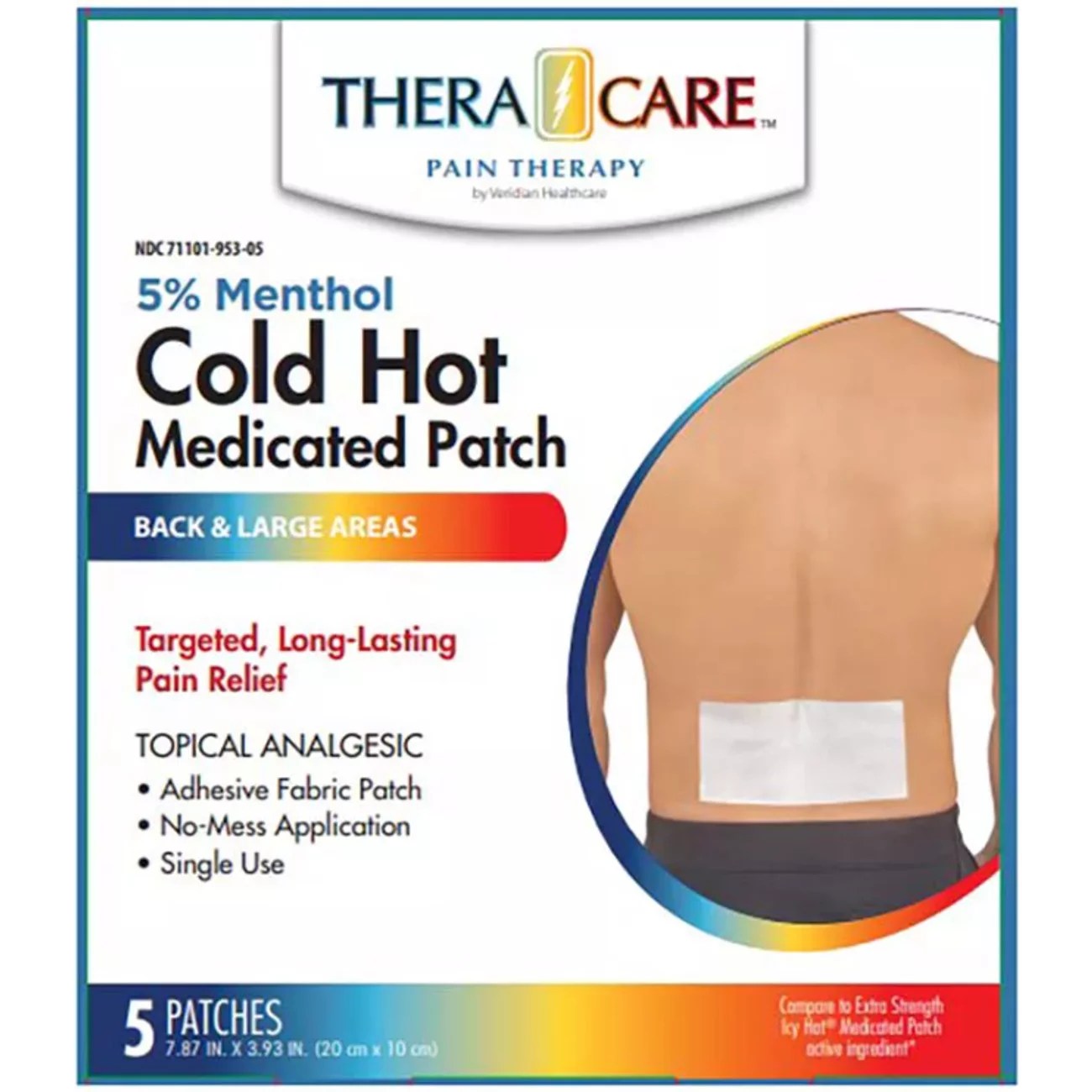 TheraCare Cold Hot Medicated Patches Shop Muscle & joint pain at HEB