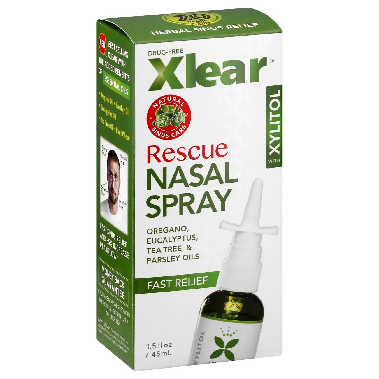 Xlear Rescue Nasal Spray Shop Medicines & Treatments at HEB
